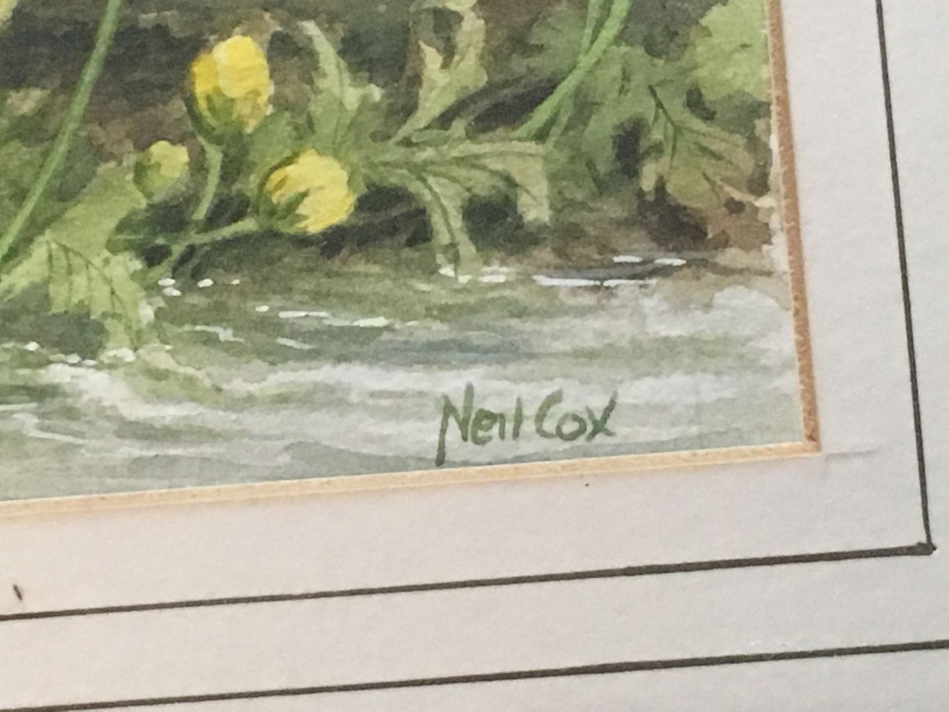 NEIL COX PAINTING - Image 3 of 3