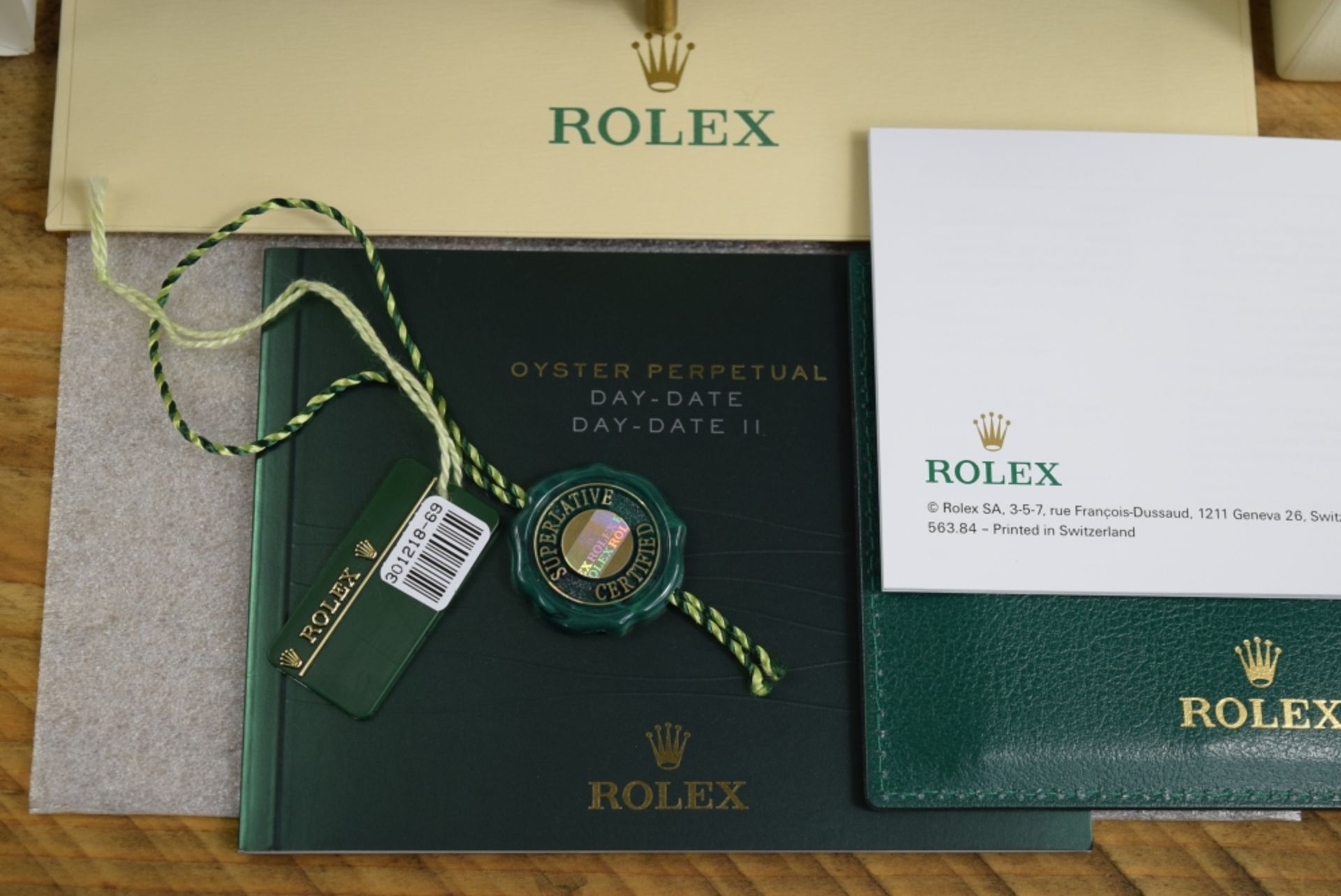 *The President* Gentleman's ROLEX Oyster Perpetual Day-Date - Solid 18K Gold & Diamond - Image 7 of 18