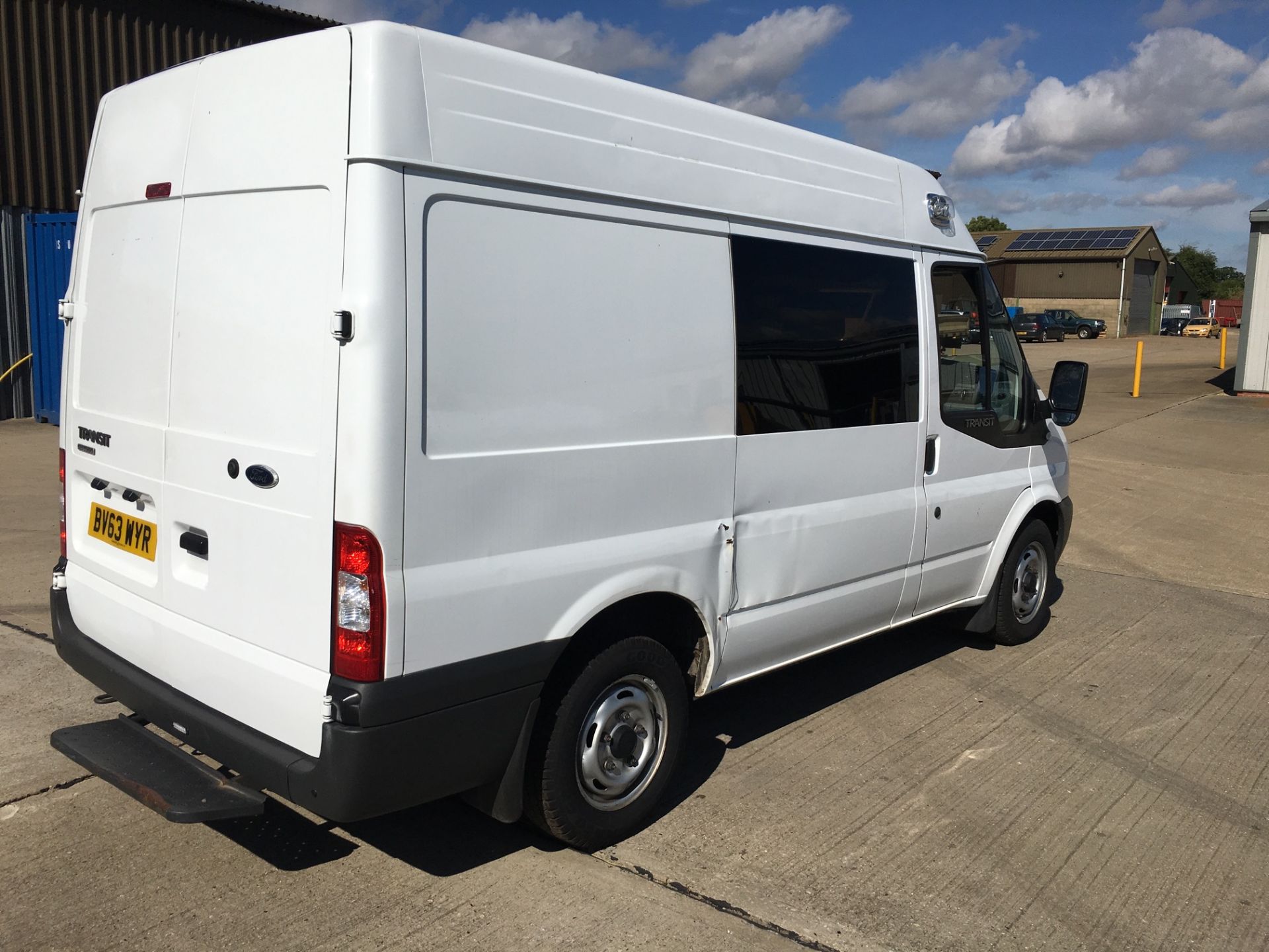 1 OWNER POLICE 2013 63 REG FORD TRANSIT 125 T300 FWD CREW CAB VAN 86k - Image 6 of 30