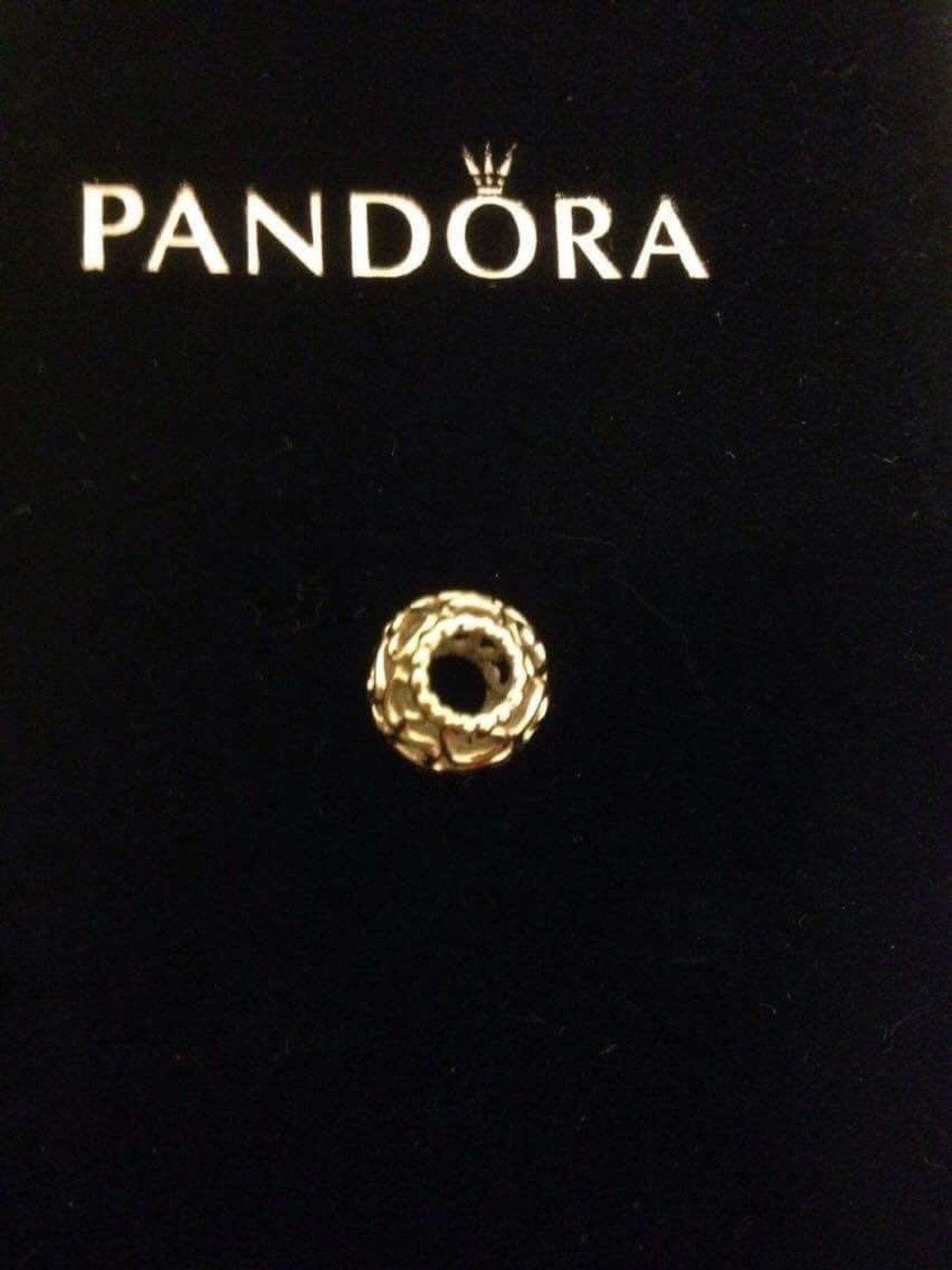 PANDORA ROSE CHARM BRACELET WITH 4 x CHARMS - Image 3 of 6