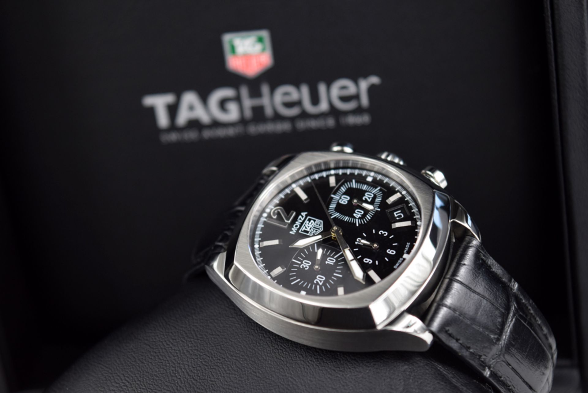 TAG HEUER – 'CR2113.FC6164' : MONZA MONACO CHRONOGRAPH! - Image 8 of 8