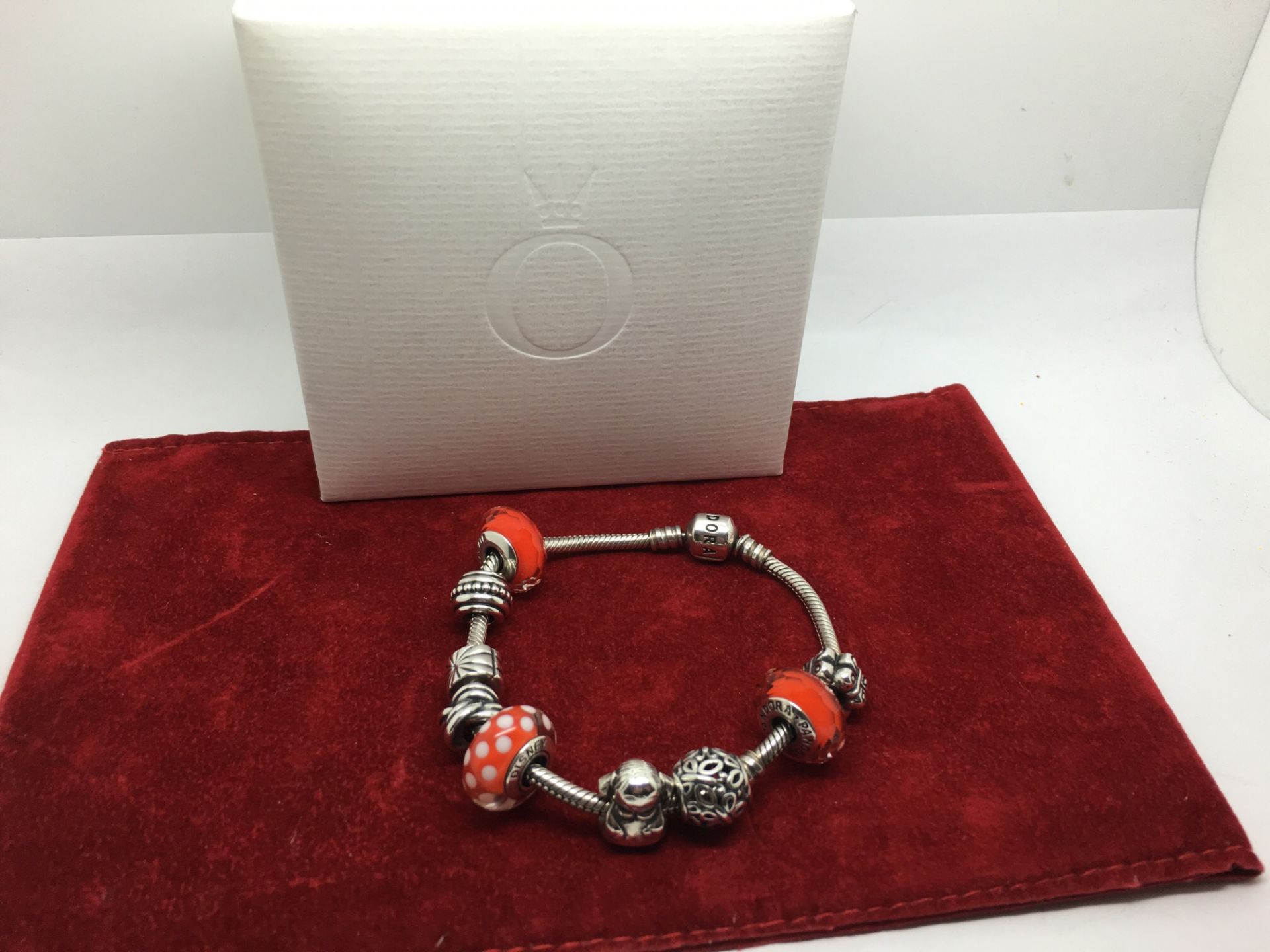 PANDORA BRACELET & CHARMS INC DISNEY CHARM + BOX