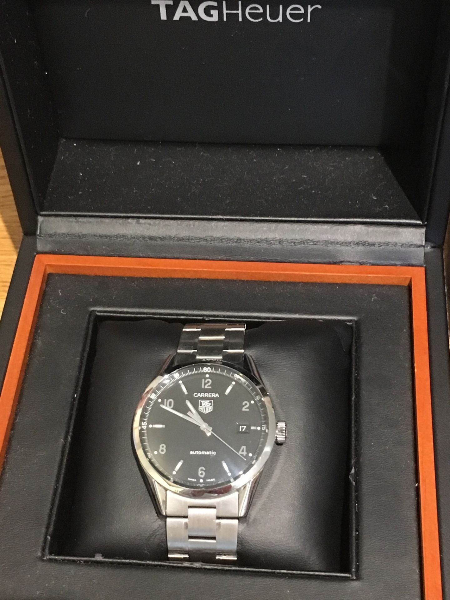 TAG HEUER CARRERA AUTOMATIC WATCH WITH TAG HEUER BOX - Image 2 of 8