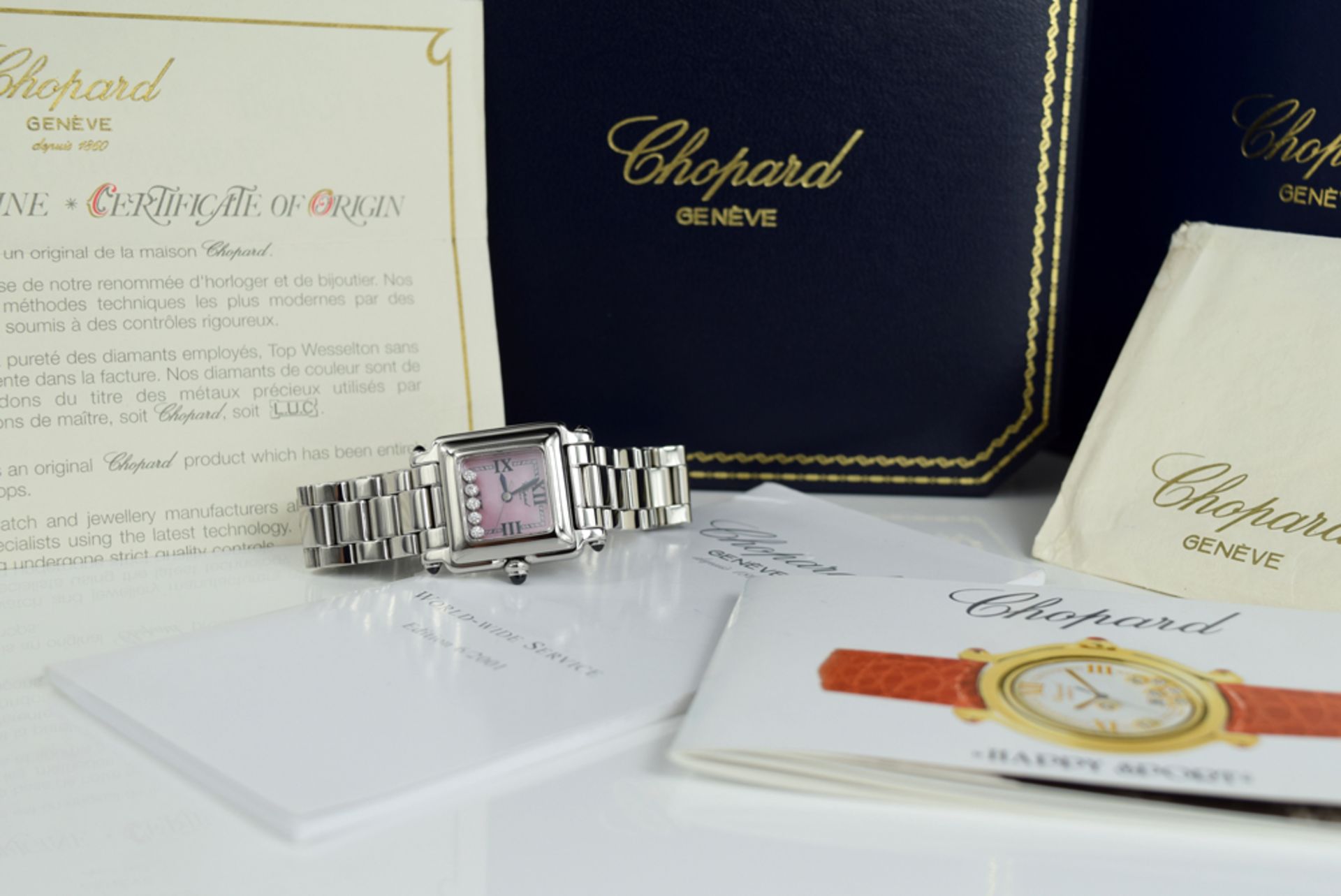 ⟡ CHOPARD ⟡ HAPPY SPORT with FLOATING *DIAMONDS*! - Image 5 of 7