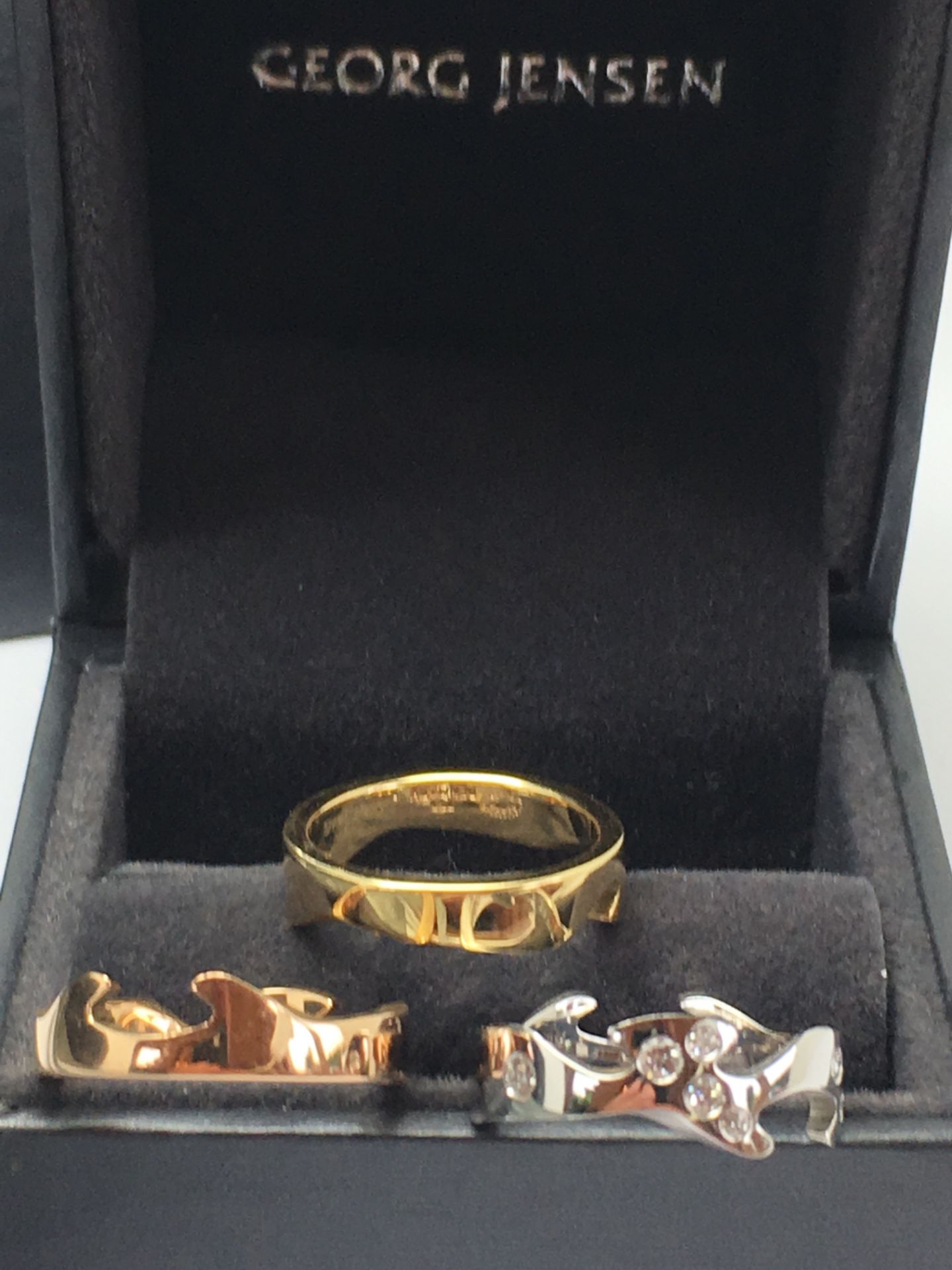 18ct Gold GEORG JENSEN Fusion Diamond Ring - Still Available on Georg Jensen Website for £2500 - Image 3 of 5