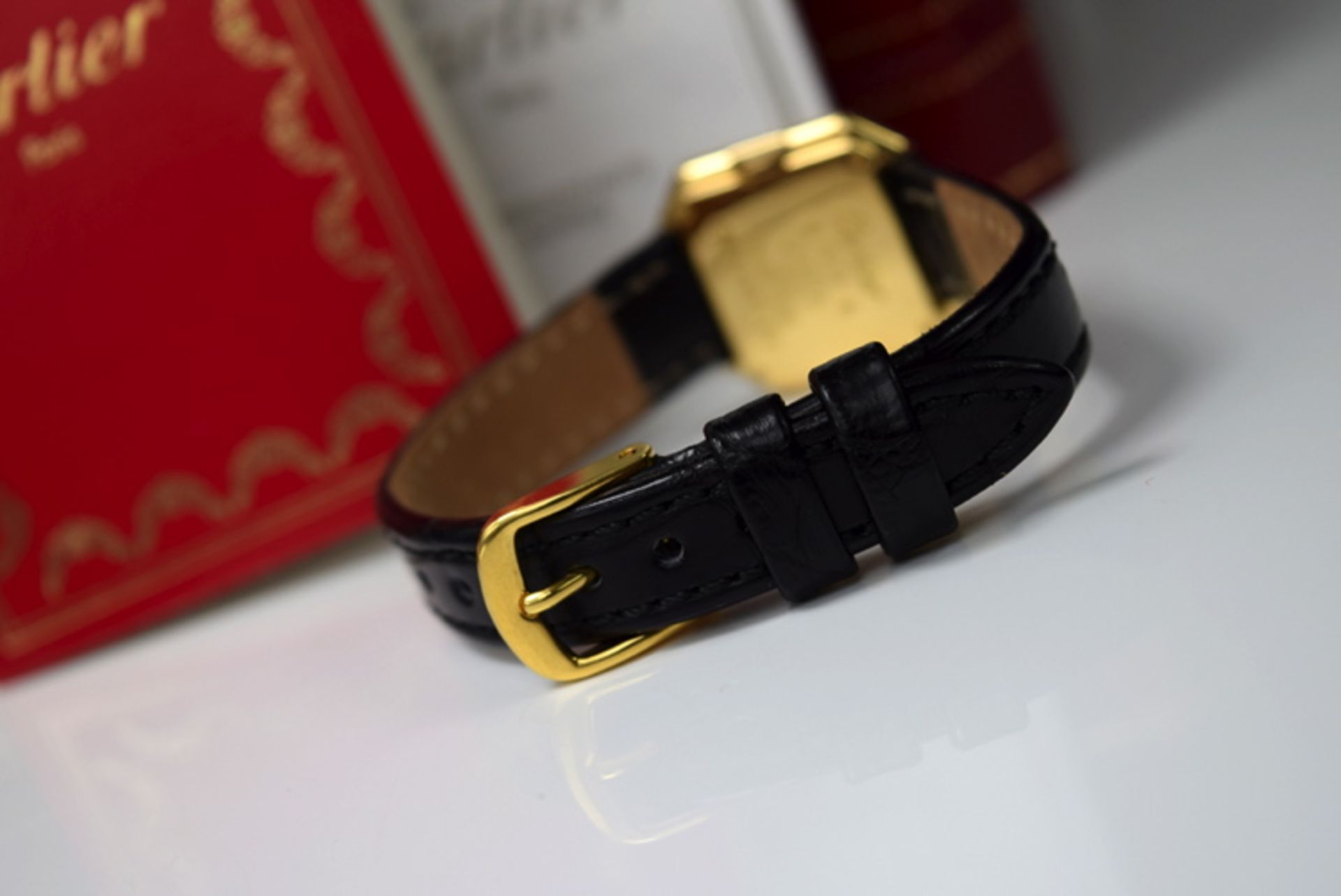 ◉ CARTIER 'PARIS' CEINTURE LADY - 18K SOLID GOLD! - Image 5 of 7