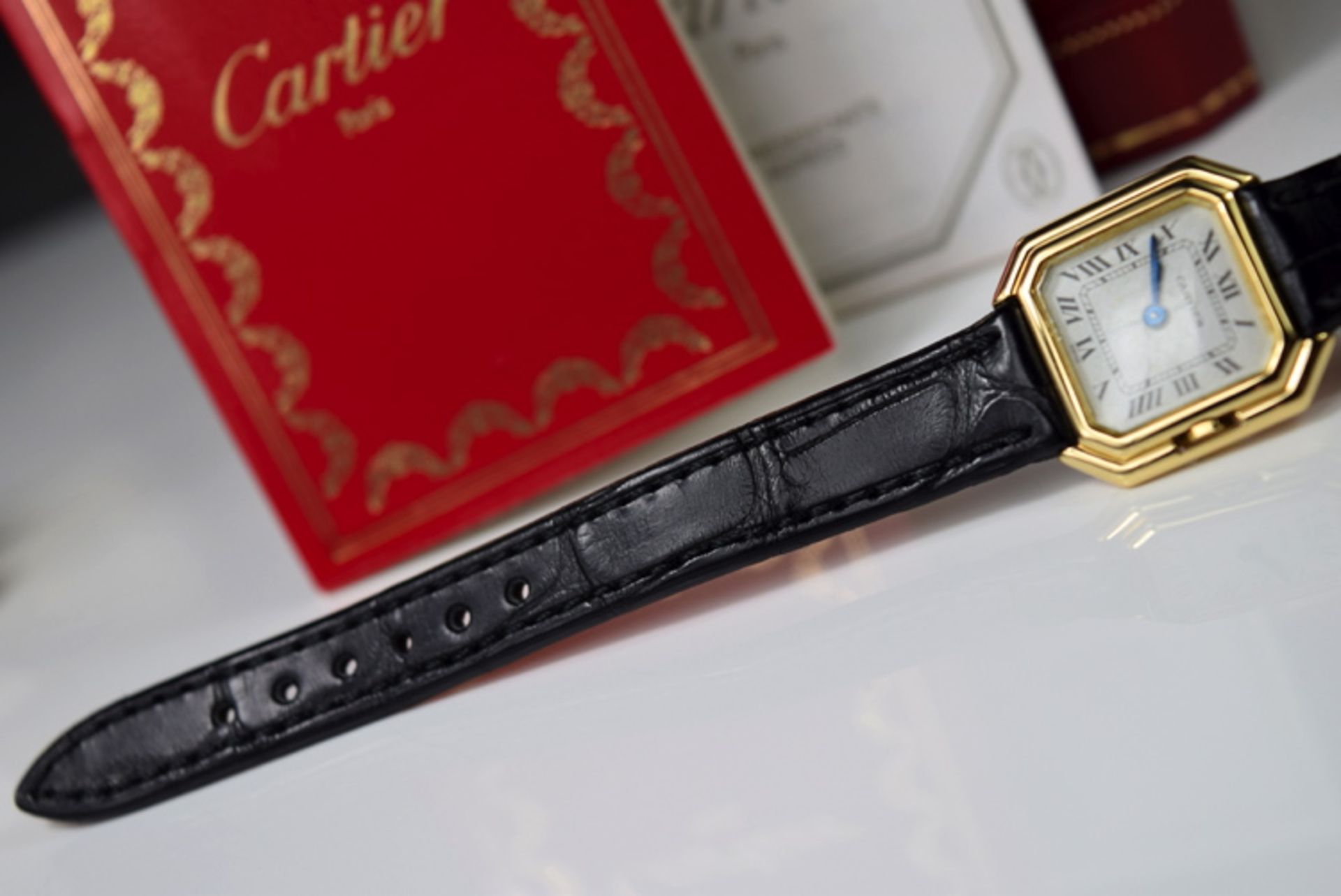 ◉ CARTIER 'PARIS' CEINTURE LADY - 18K SOLID GOLD! - Image 6 of 7