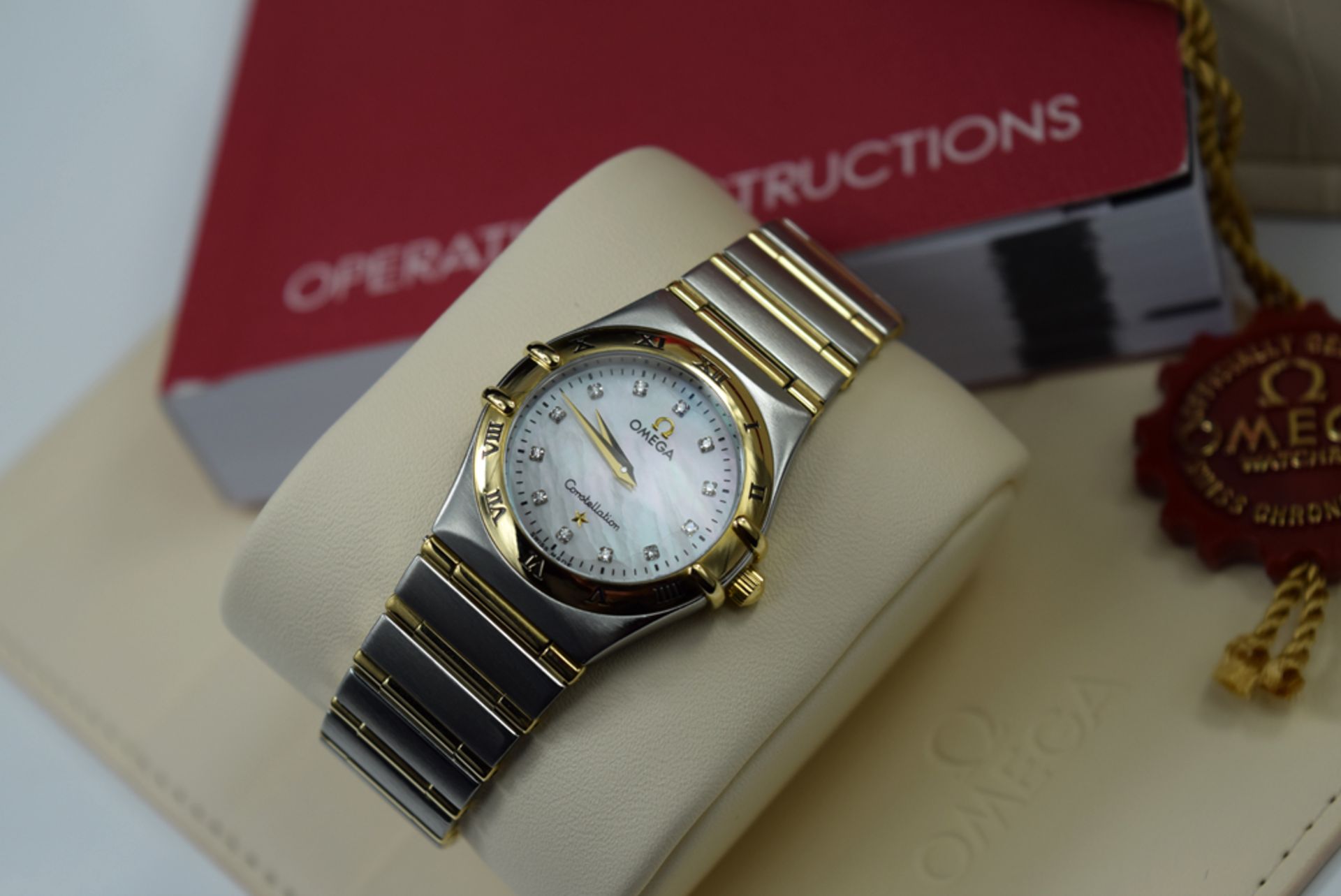 Ω OMEGA - 18k GOLD & STEEL ★CONSTELLATION★ with DIAMOND DIAL!!! - Image 12 of 12