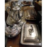 A Silver Plated Vegetable Tureen,