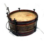 An Early 20thC Boys Brigade drum 37cm diameter