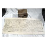 22 Ordnance Maps including London, Colonel Colbey 1834 (some staining)