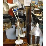 Two vintage anglepoise lamps (2)