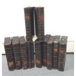 Victorian Ordnance survey tins in the form of books (12)