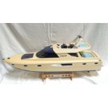 A remote control boat "Magesty" 77cm long