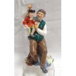 A Doulton figure, The Puppet Maker, HN2253 21cm high