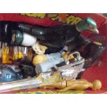 An Avon scent bottle in the form of a pheasant, Avon and other scent bottles (box)