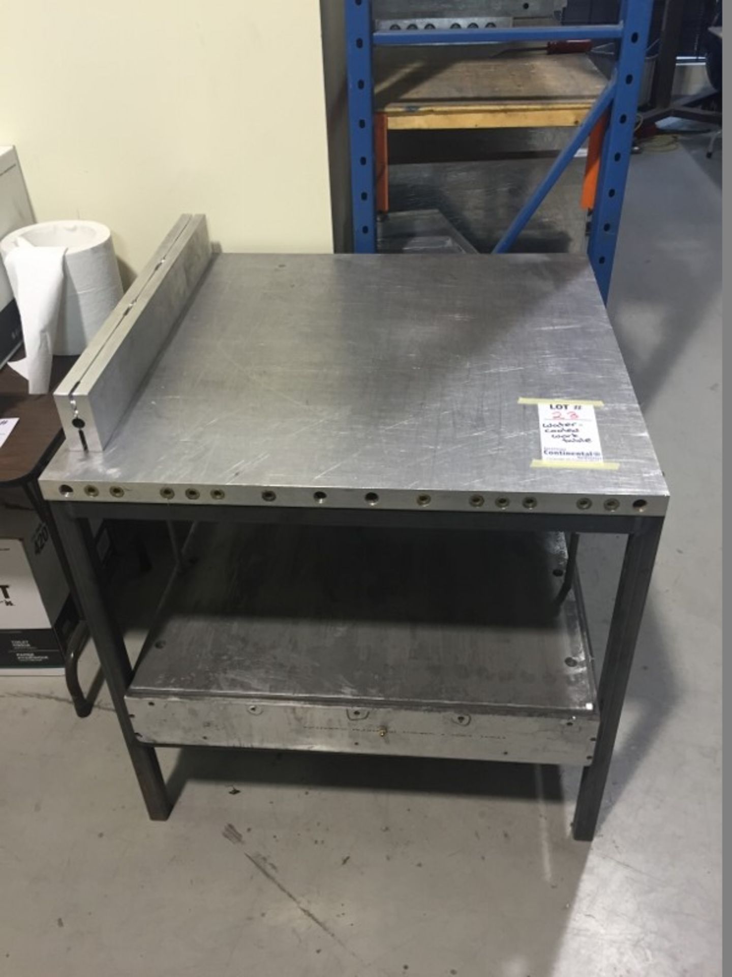 water-cooled work table