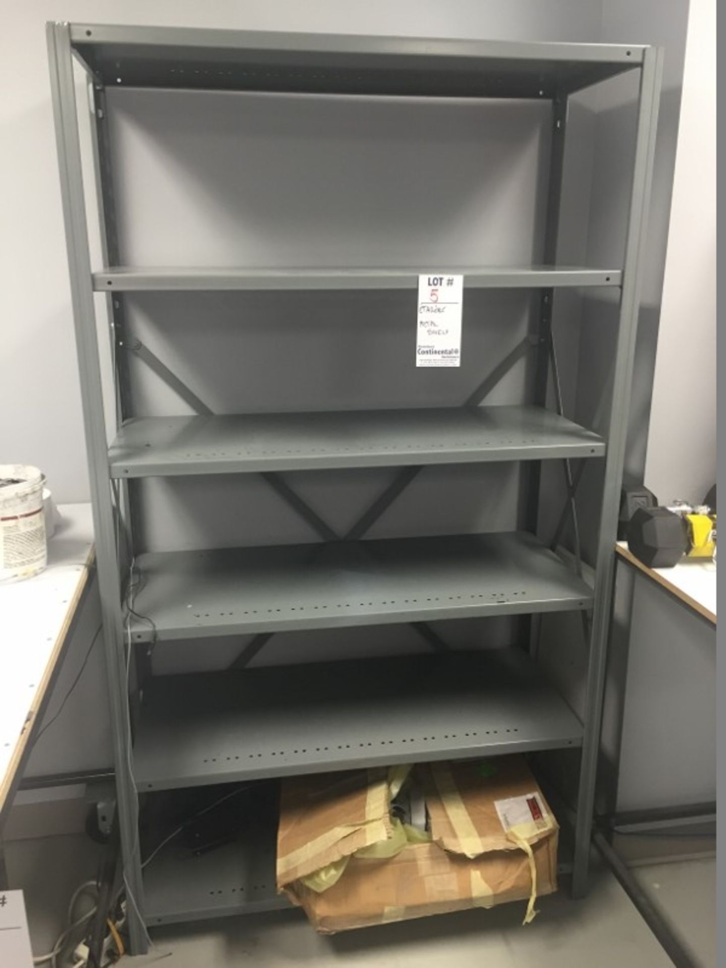 metal shelving