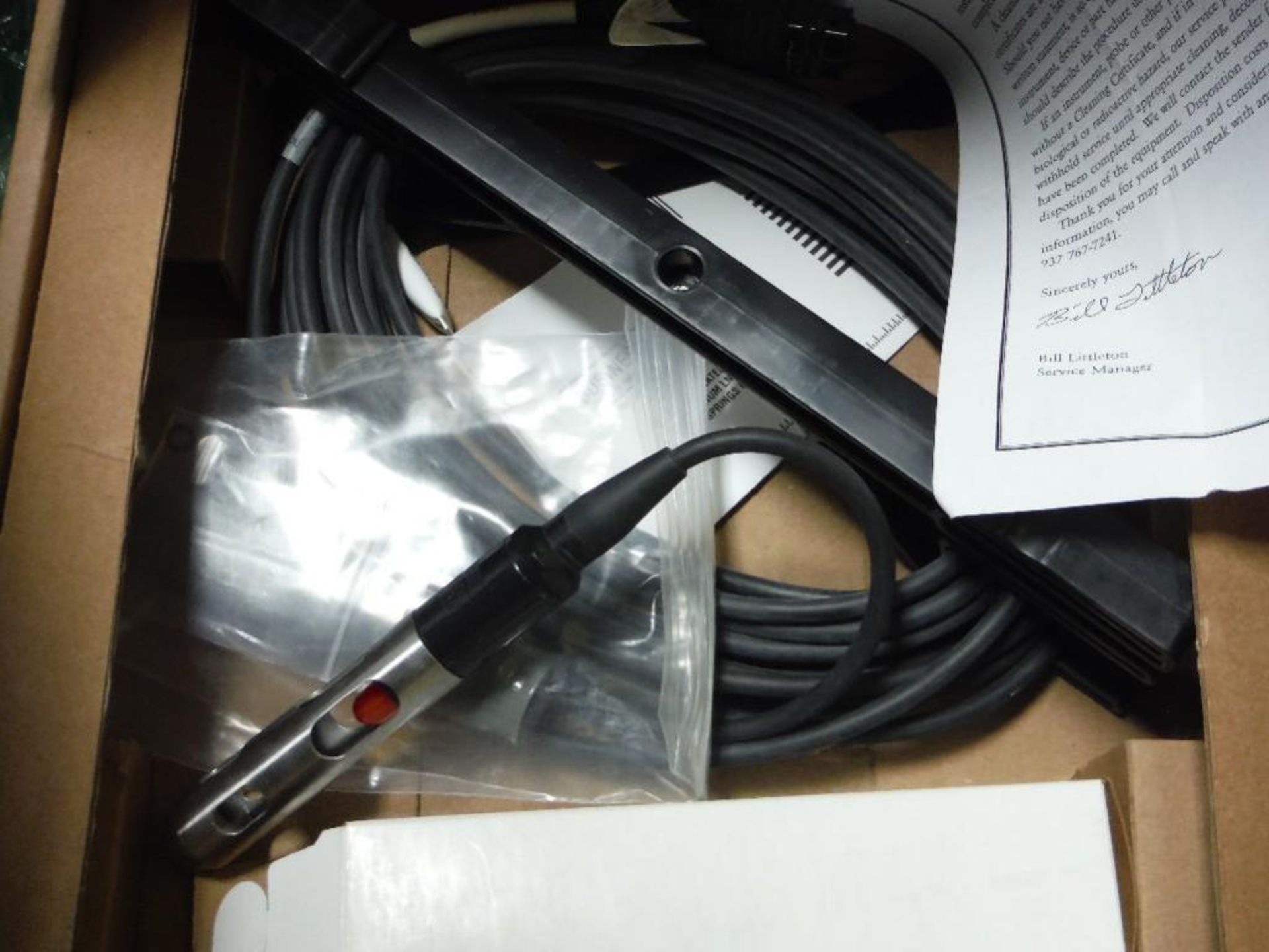 box ink jet cabling and heads. - RIGGING FEE FOR DOMESTIC TRANSPORT $25