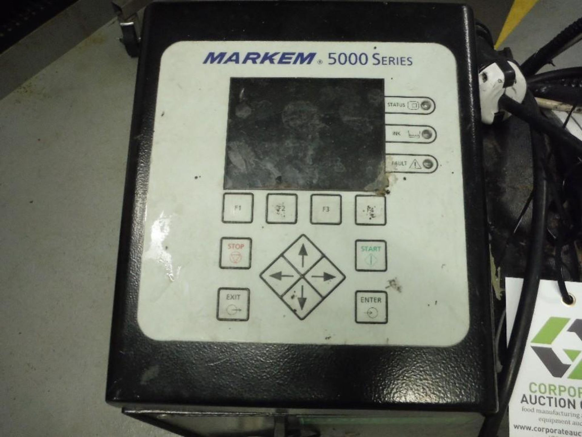 Markem series 5000 coder, Model 5400, SN 042254, parts machine. - RIGGING FEE FOR DOMESTIC TRANSPORT - Image 2 of 4