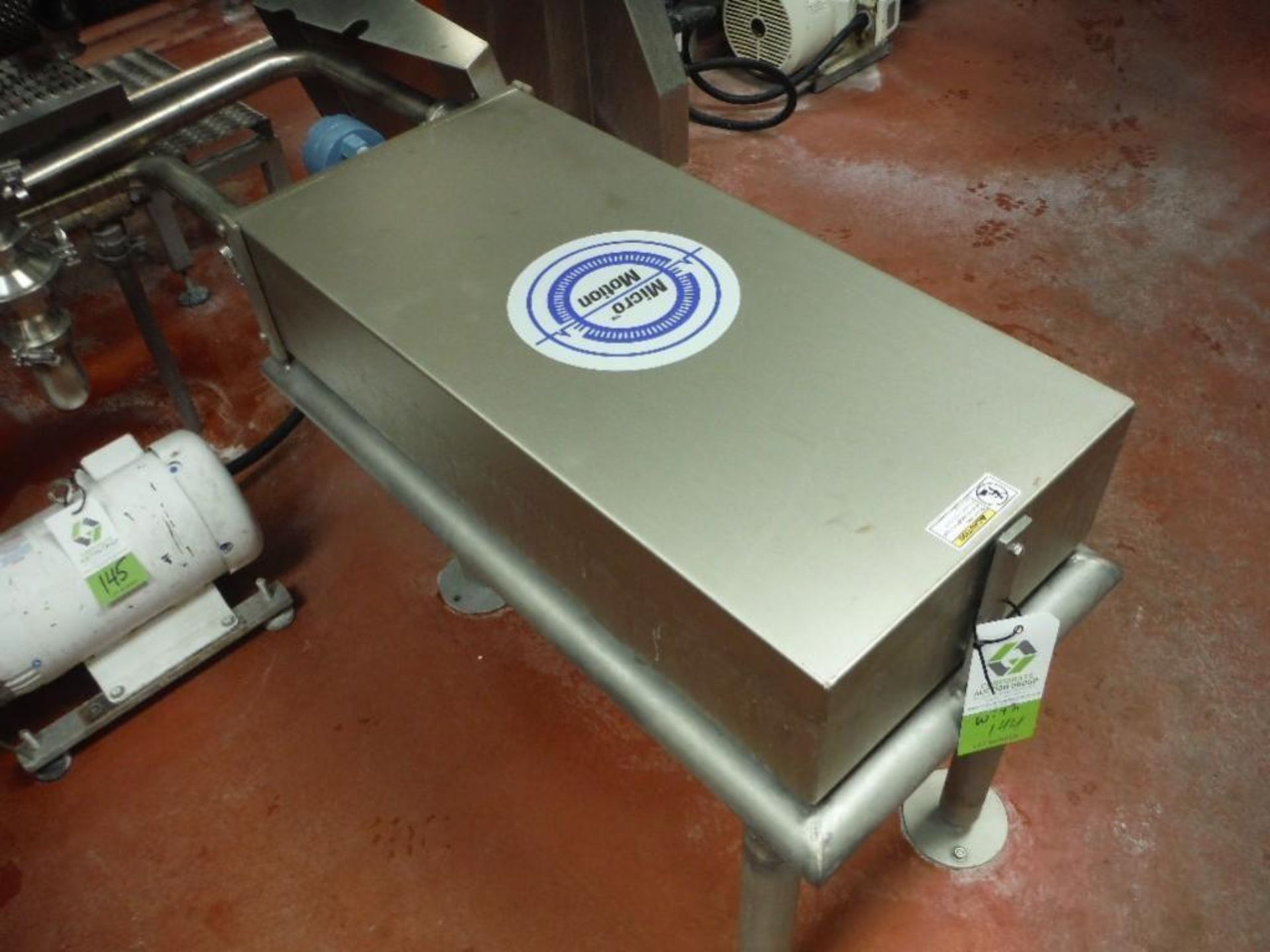 2012 AGC SS plate heat exchanger, 2 zones, Model AR51HS3, SN 2012112, with Micro motion mass flow se - Image 10 of 13