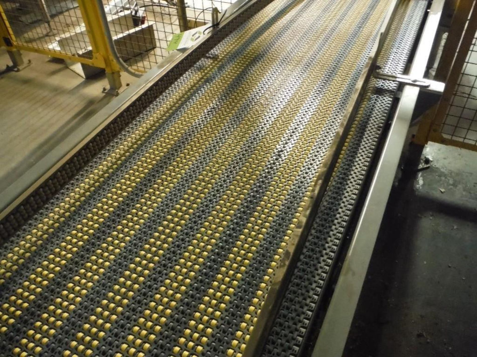 Hartness case conveyor, mild steel, roller belt, 188 in. L x 24 in. W x 32 in. H, 1.5 hp motor,. - R - Image 2 of 6
