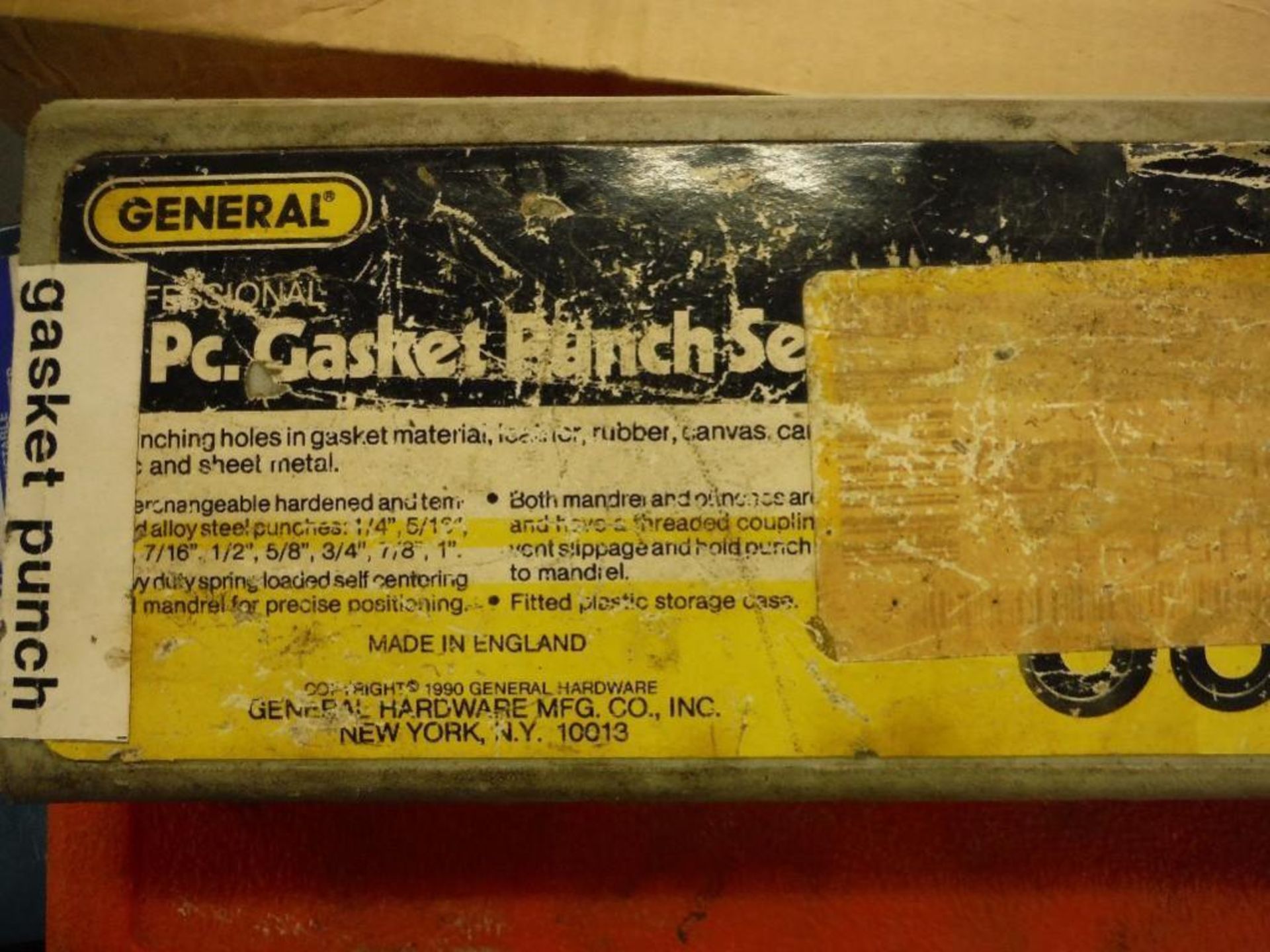 Gasket punch, new stone dresser, de-burrer. - RIGGING FEE FOR DOMESTIC TRANSPORT $75 - Image 5 of 10