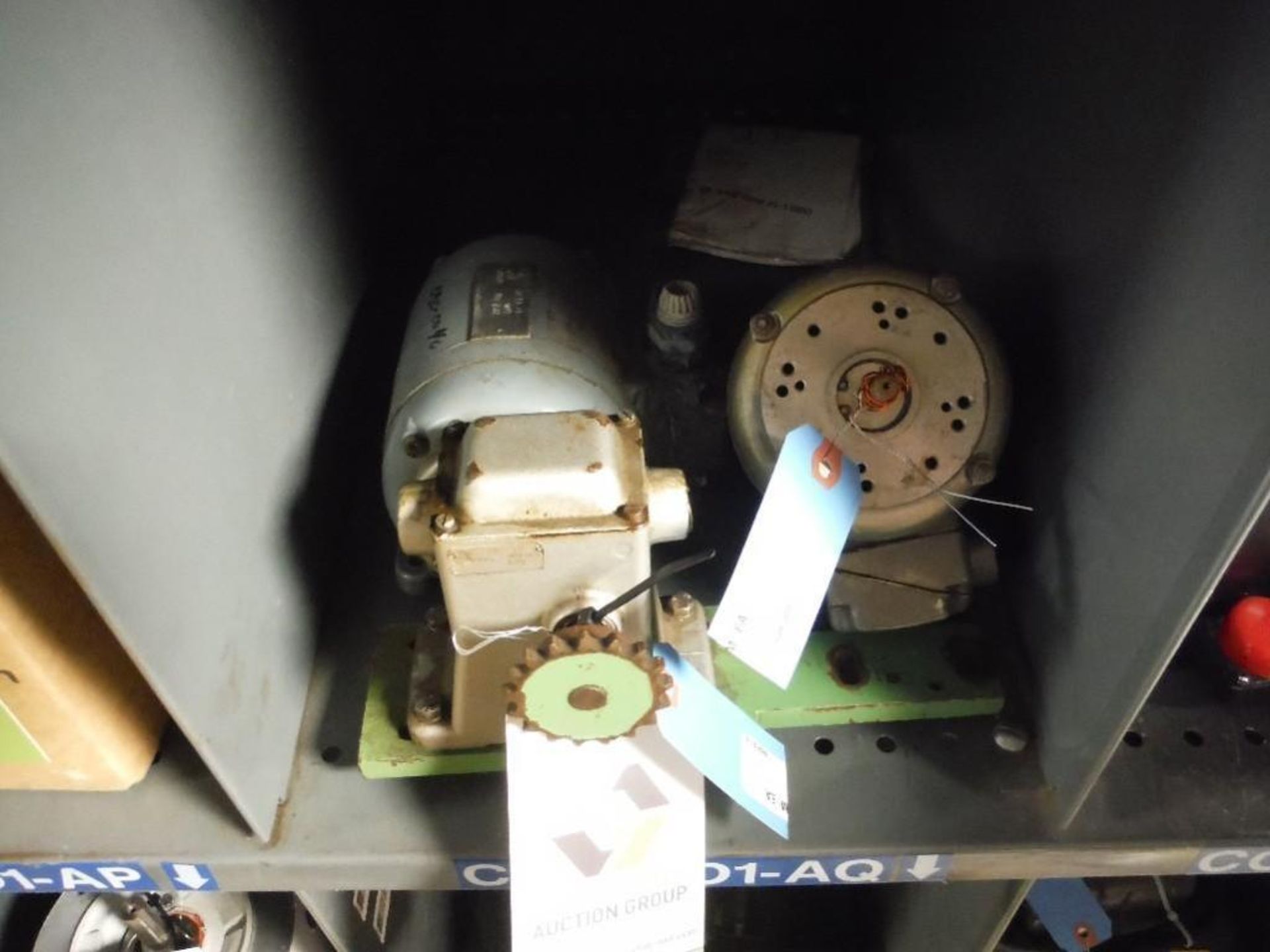 (2) dc motor and drives. - RIGGING FEE FOR DOMESTIC TRANSPORT $25