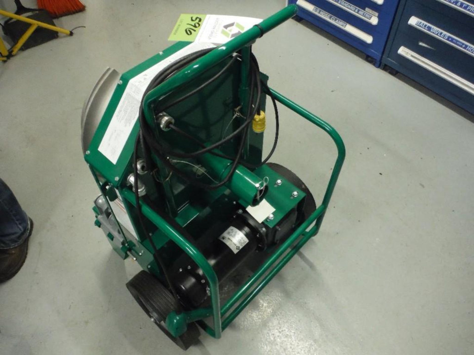 Greenlee 555C electric pipe bender for 1/2 in. to 2 in. conduit, SN AFB5513GQ with 1/2 to 2 in. rigi - Image 3 of 11