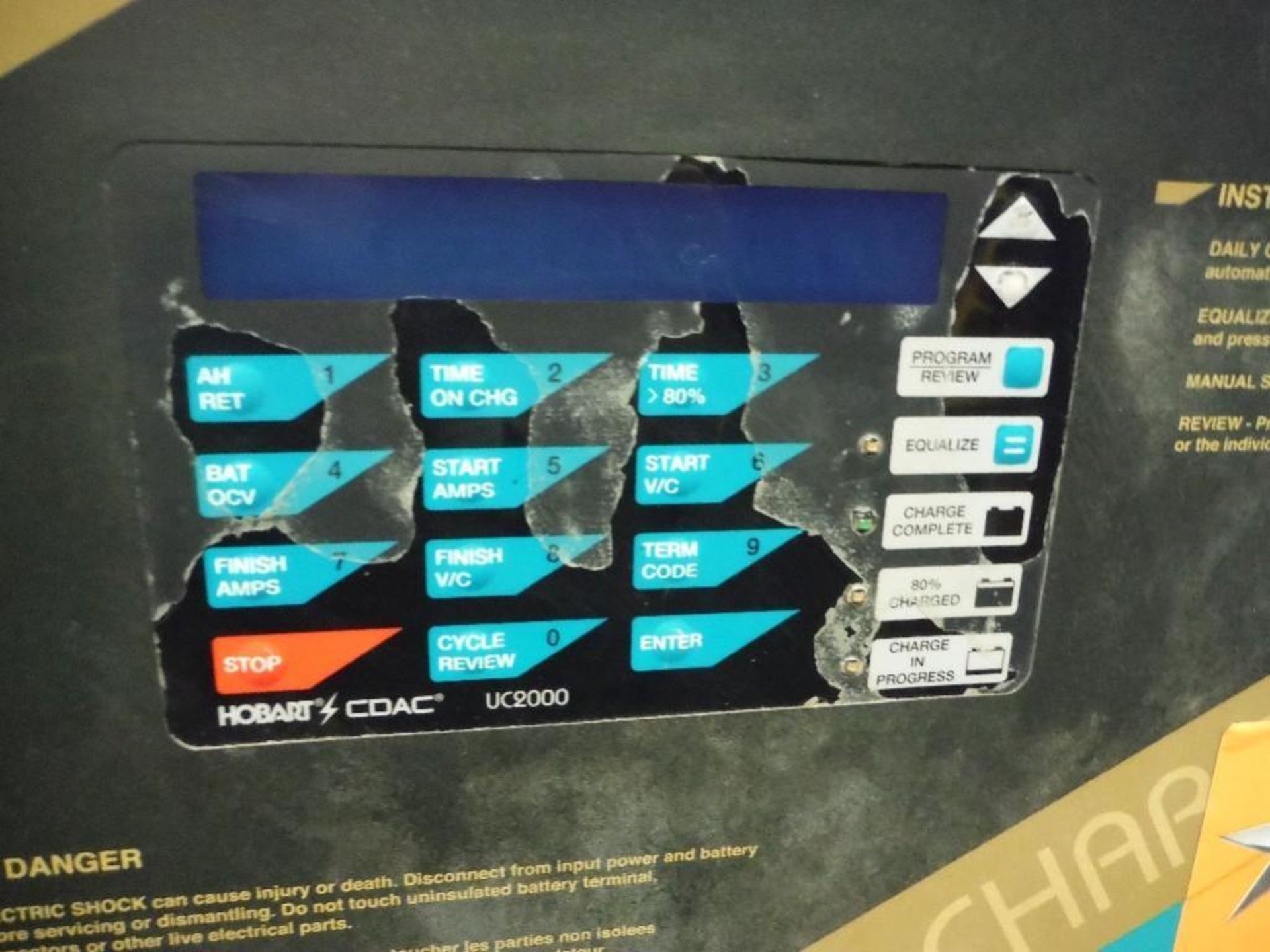 Hobart ultra charge 48 volt battery charger, Model 1200T3-24, SN 102CS94288. DELAYED DELIVERY UNTIL - Image 3 of 4
