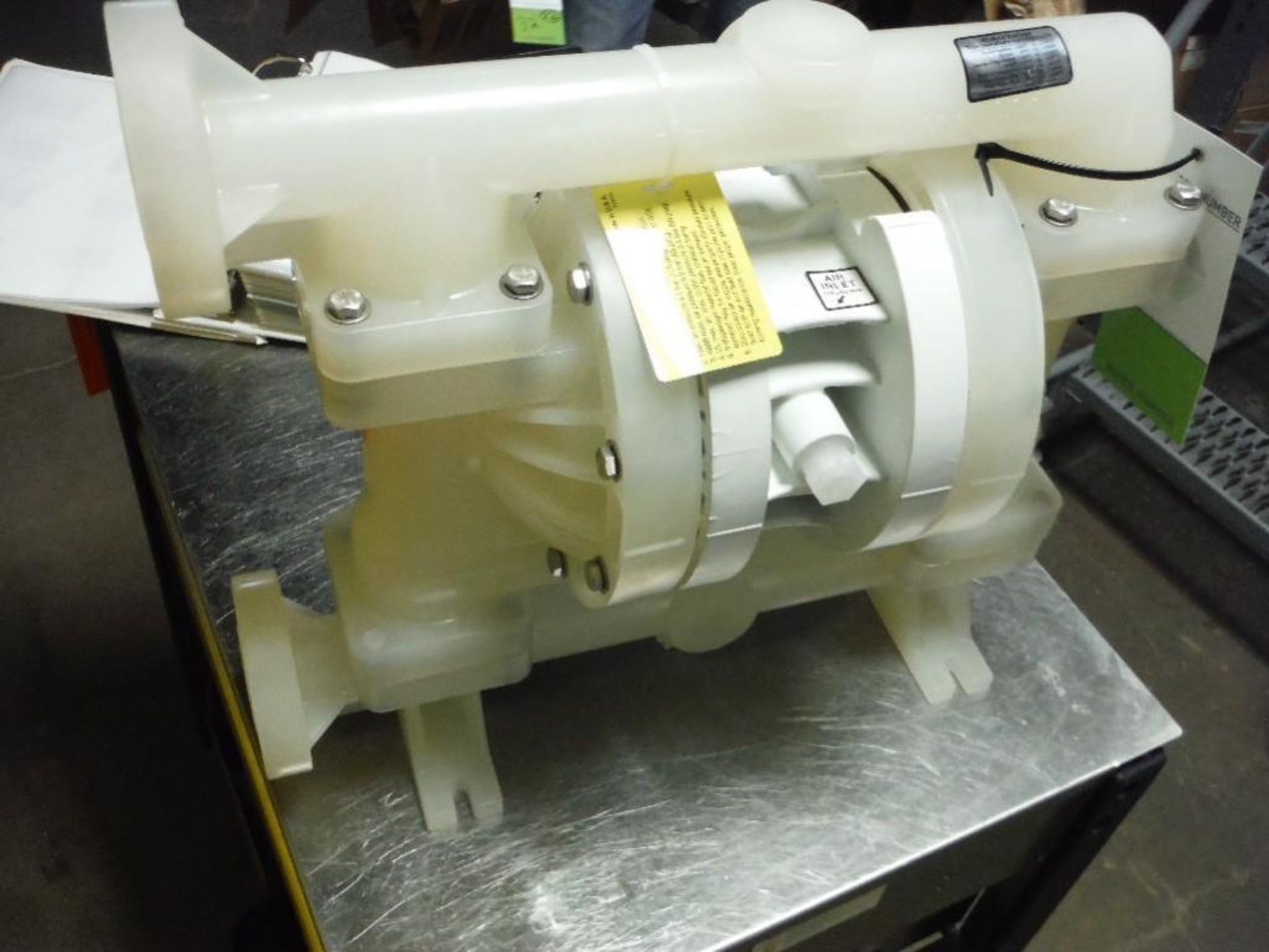 Wilden PVC diaphragm pump, new in box. - RIGGING FEE FOR DOMESTIC TRANSPORT $25 - Image 2 of 3