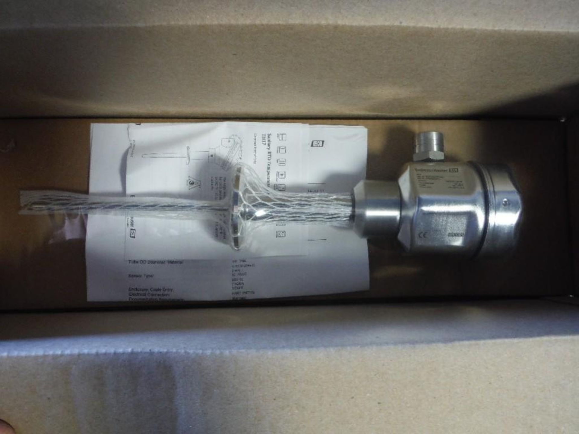 Endress+Hauser temperature transmitter, new in box. - RIGGING FEE FOR DOMESTIC TRANSPORT $25