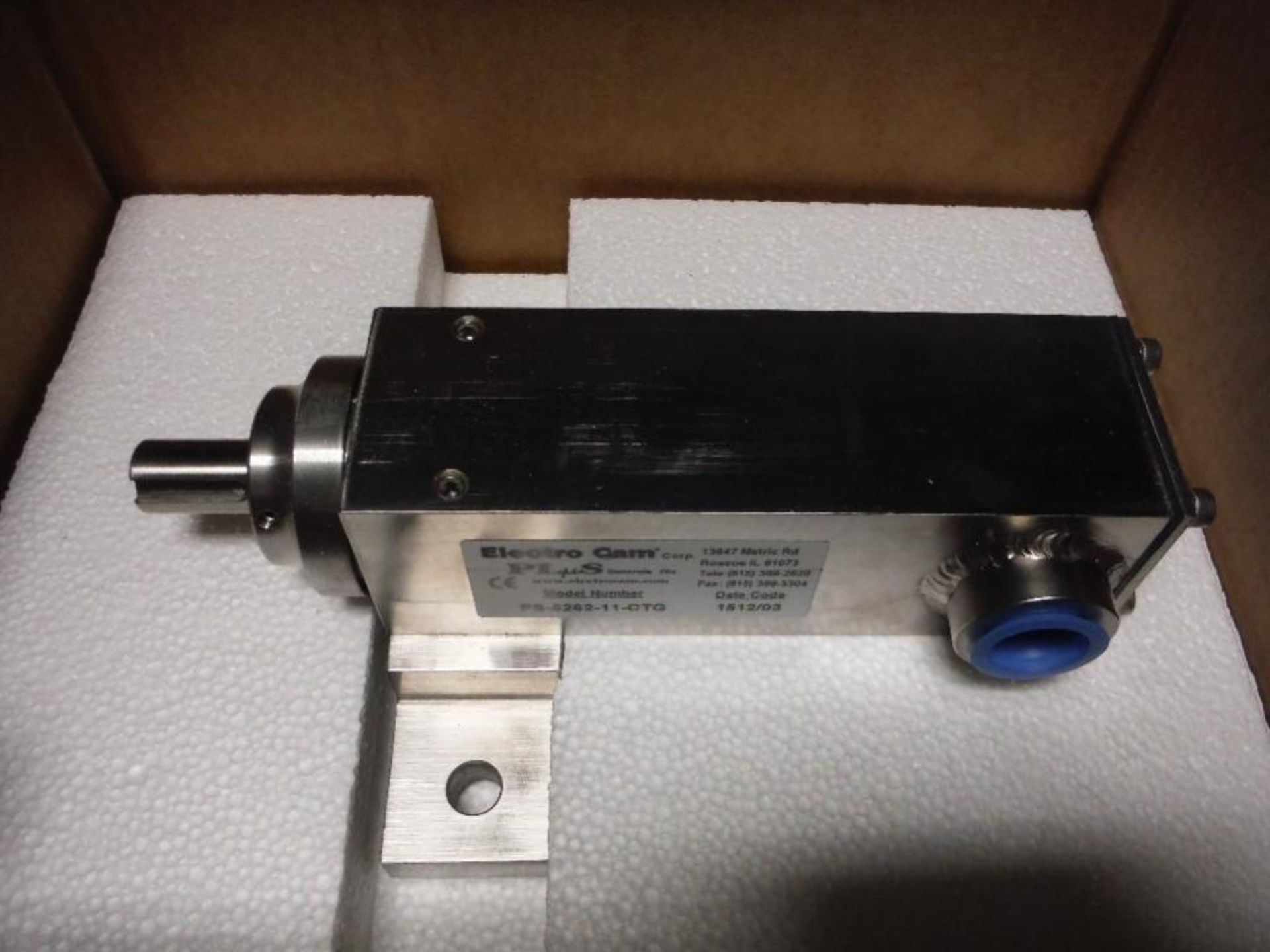 Elecro cam SS cam drive. - RIGGING FEE FOR DOMESTIC TRANSPORT $25 - Image 3 of 3
