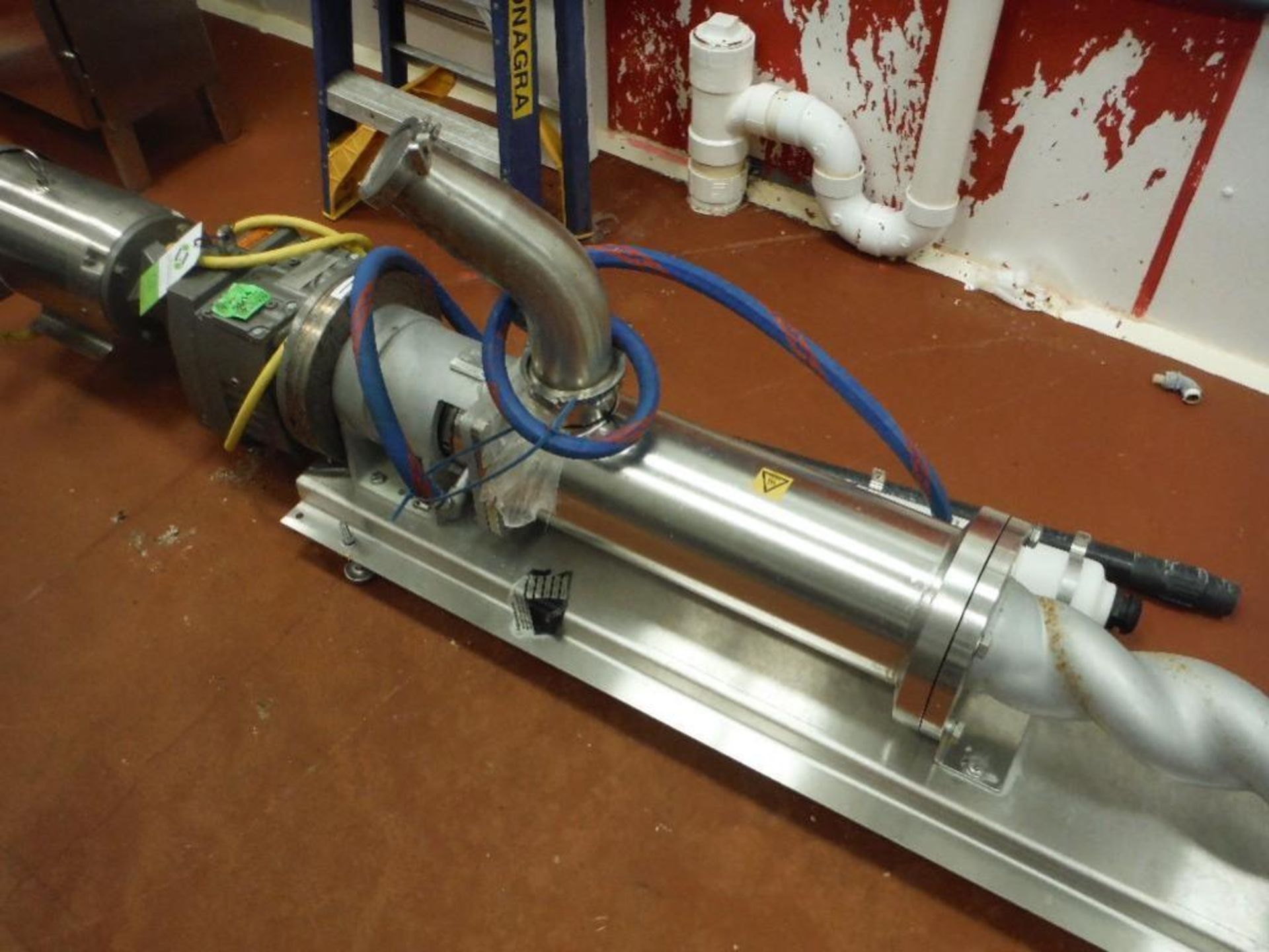 2014 Knoll progressive cavity pump, Type MX50S-60/40, SN 609127, with SS clad 10 hp drive, 60 in. L - Image 4 of 7