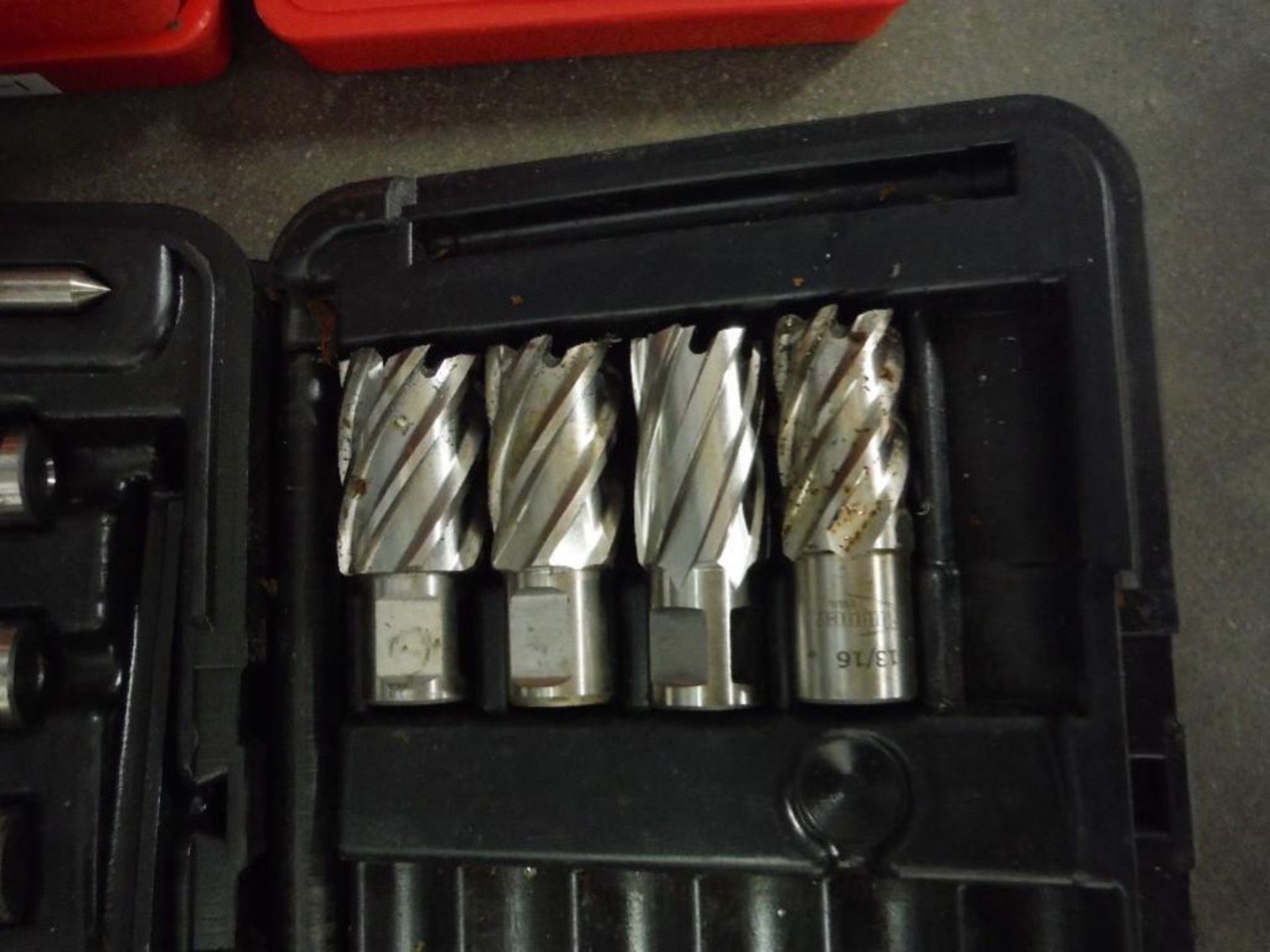 Hougen 12,000 series cutter kit reamers, bushing driver set. Rigging Fee: $25 - Image 3 of 6