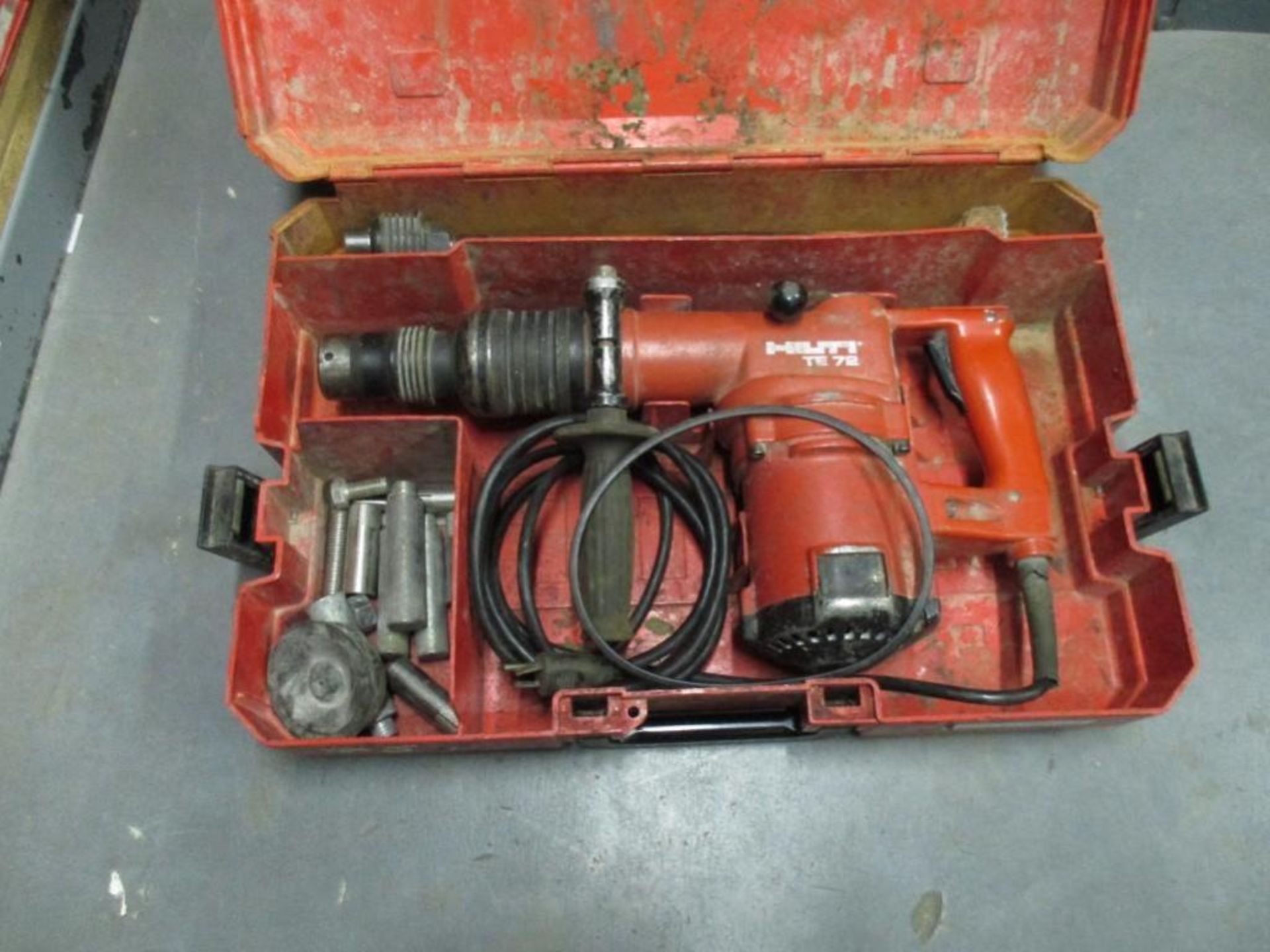 Hilti roto hammer drill, Model TE72. Rigging Fee: $10