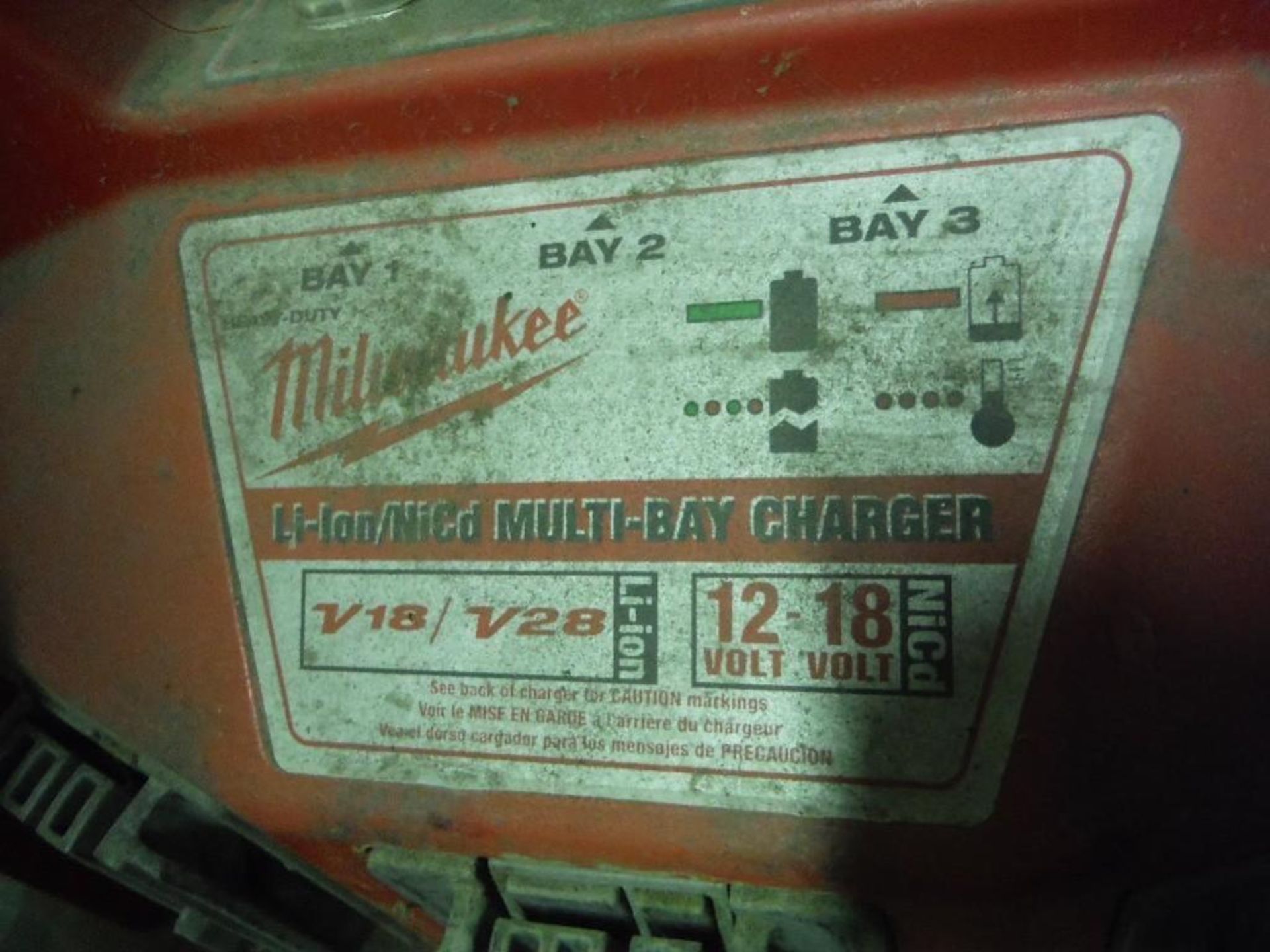 Milwaukee charging multiport charging stations and batteries. Rigging Fee: $25 - Image 4 of 7