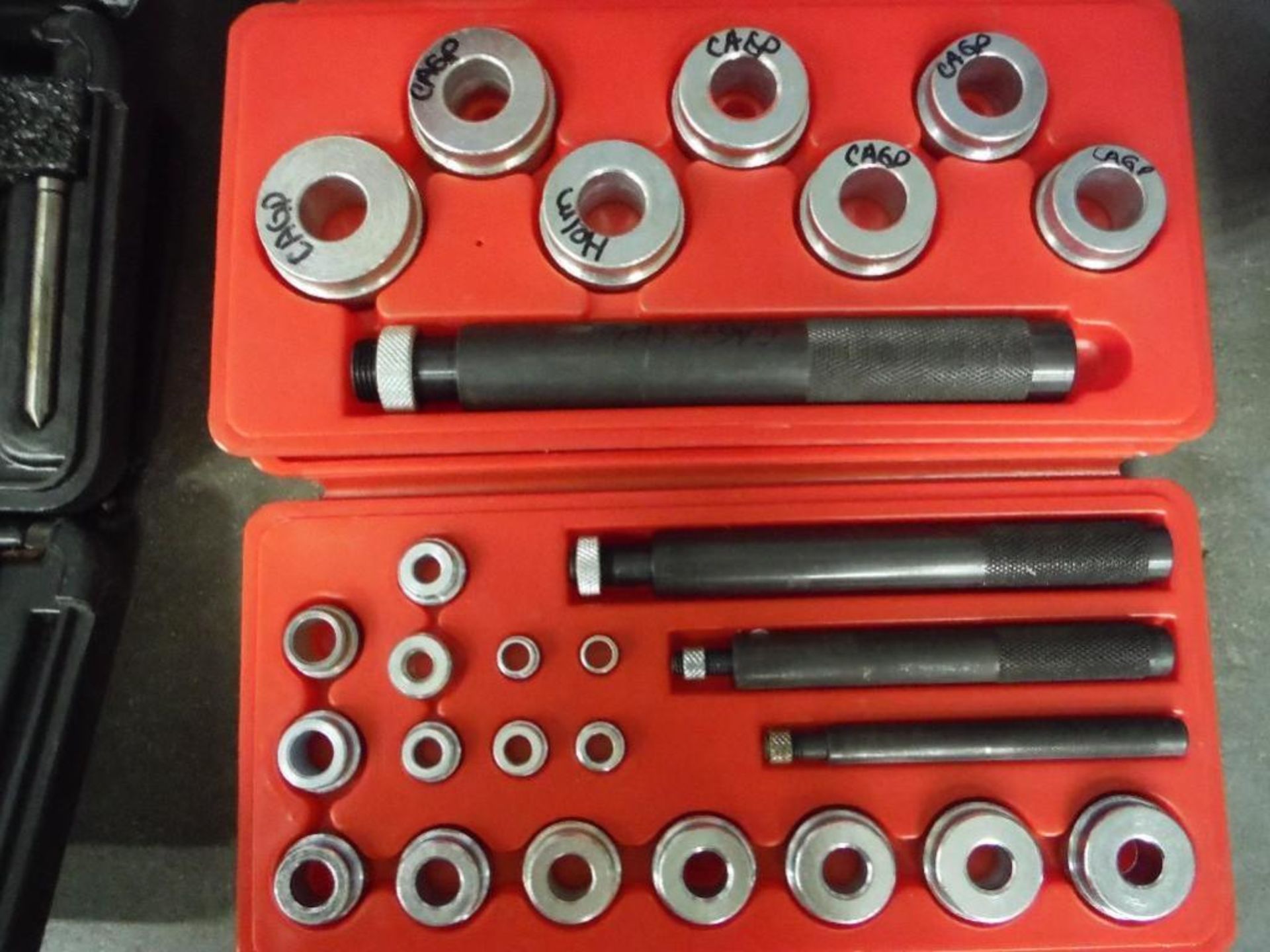 Hougen 12,000 series cutter kit reamers, bushing driver set. Rigging Fee: $25 - Image 6 of 6