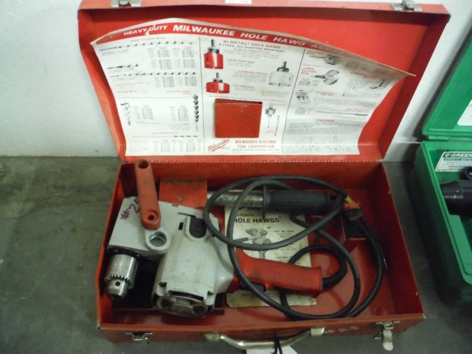 Milwaukee heavy duty hole hawg. Rigging Fee: $25