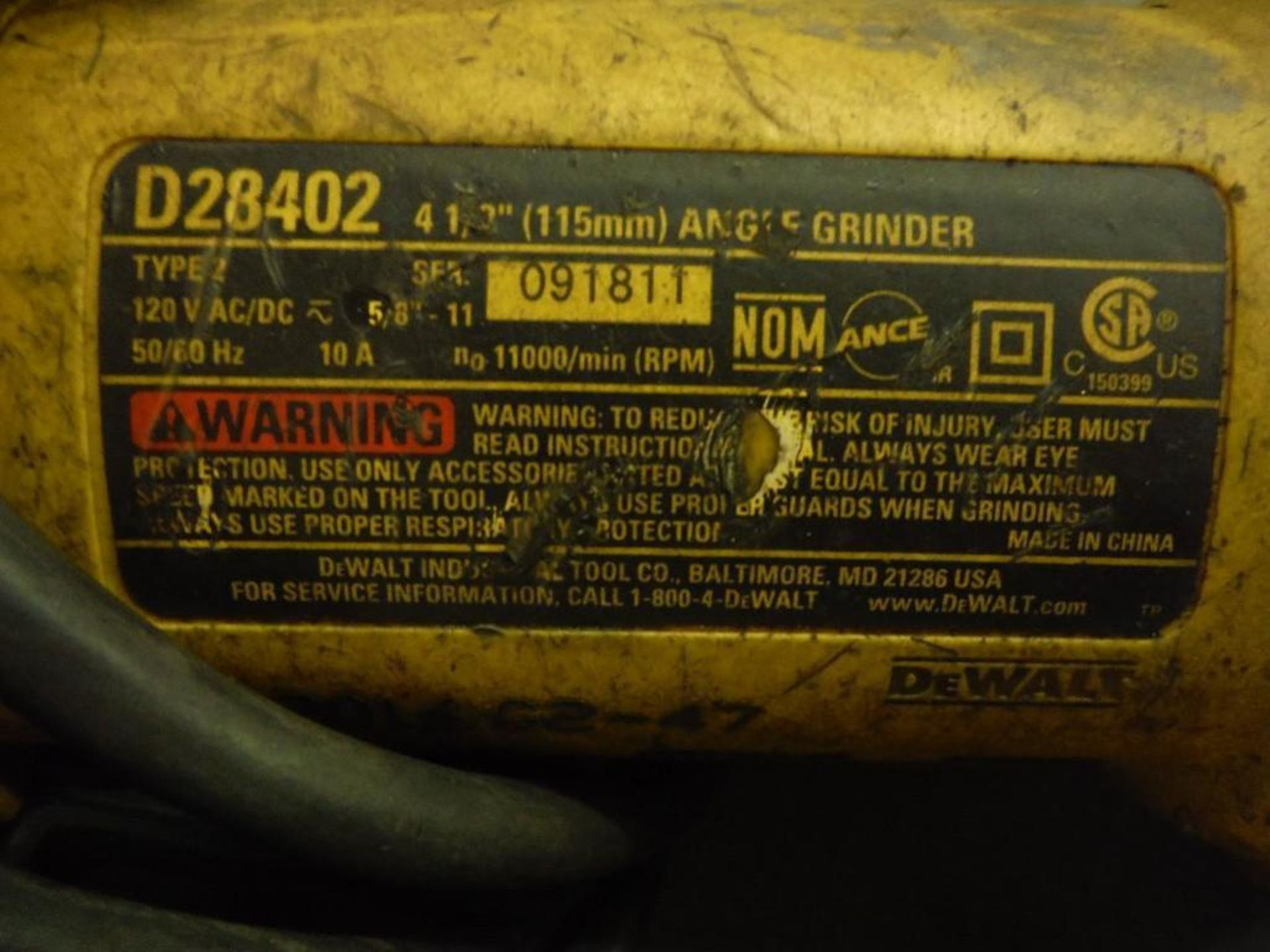 (3) Dewalt right angle drivers (LOT). Rigging Fee: $15 - Image 2 of 4