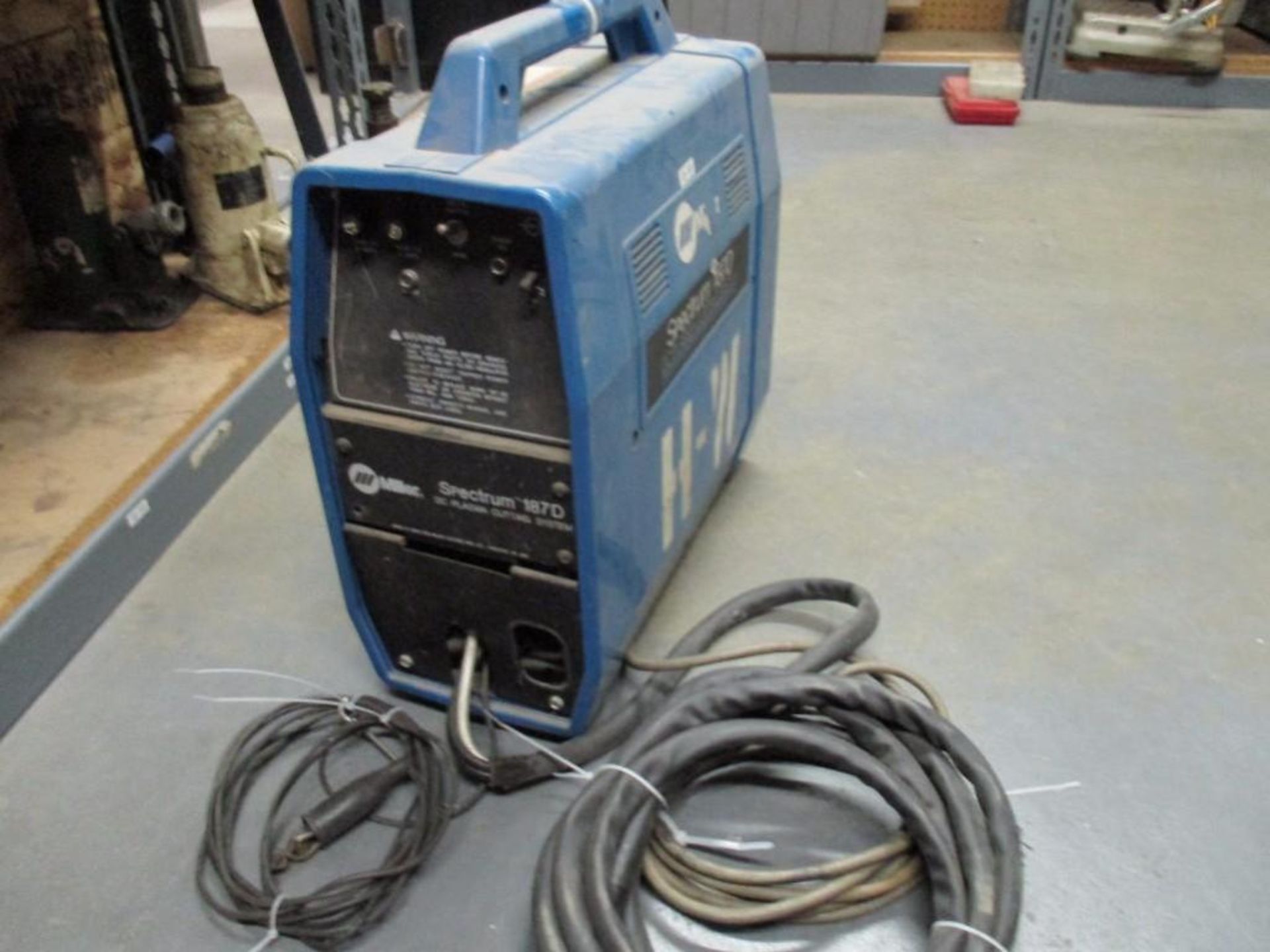 Miller portable spectrum plasma cutter, Model 187D DC. Rigging Fee: $25 - Image 2 of 6