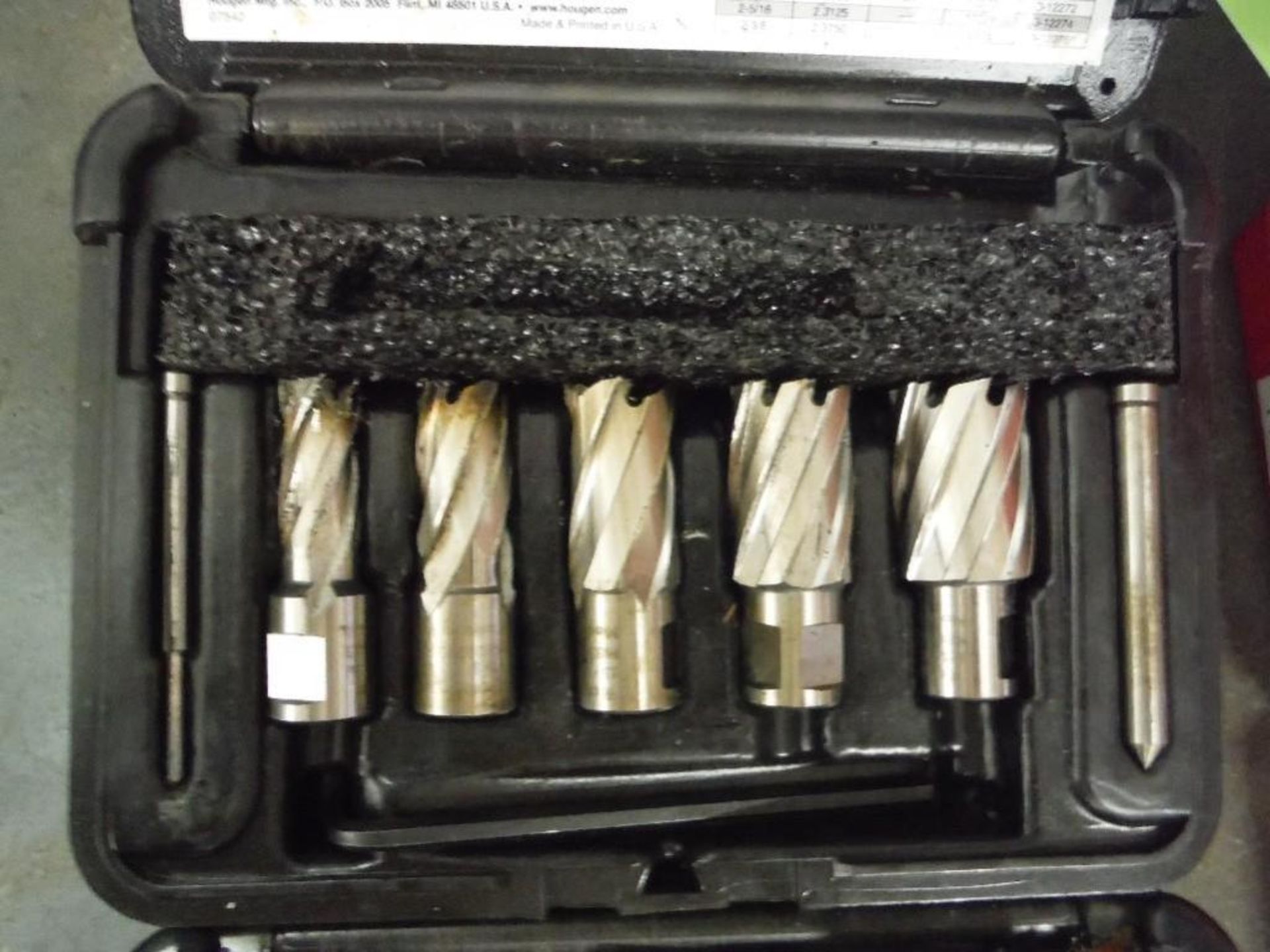 Hougen 12,000 series cutter kit reamers, bushing driver set. Rigging Fee: $25 - Image 2 of 6