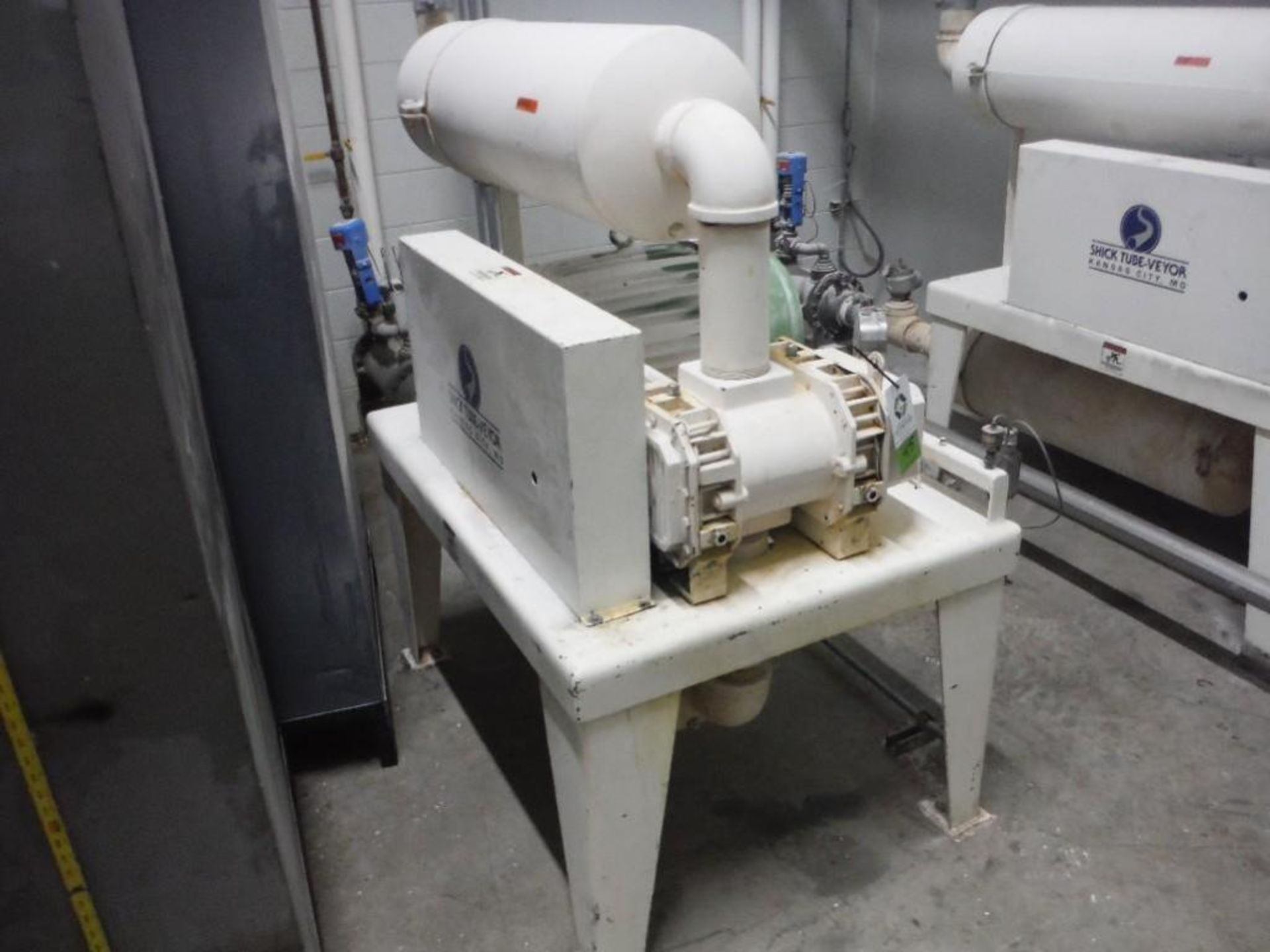 Shick rotary lobe blower, Model 93 F 47359, 50 hp - Rigging Fee: $300 - Image 2 of 7