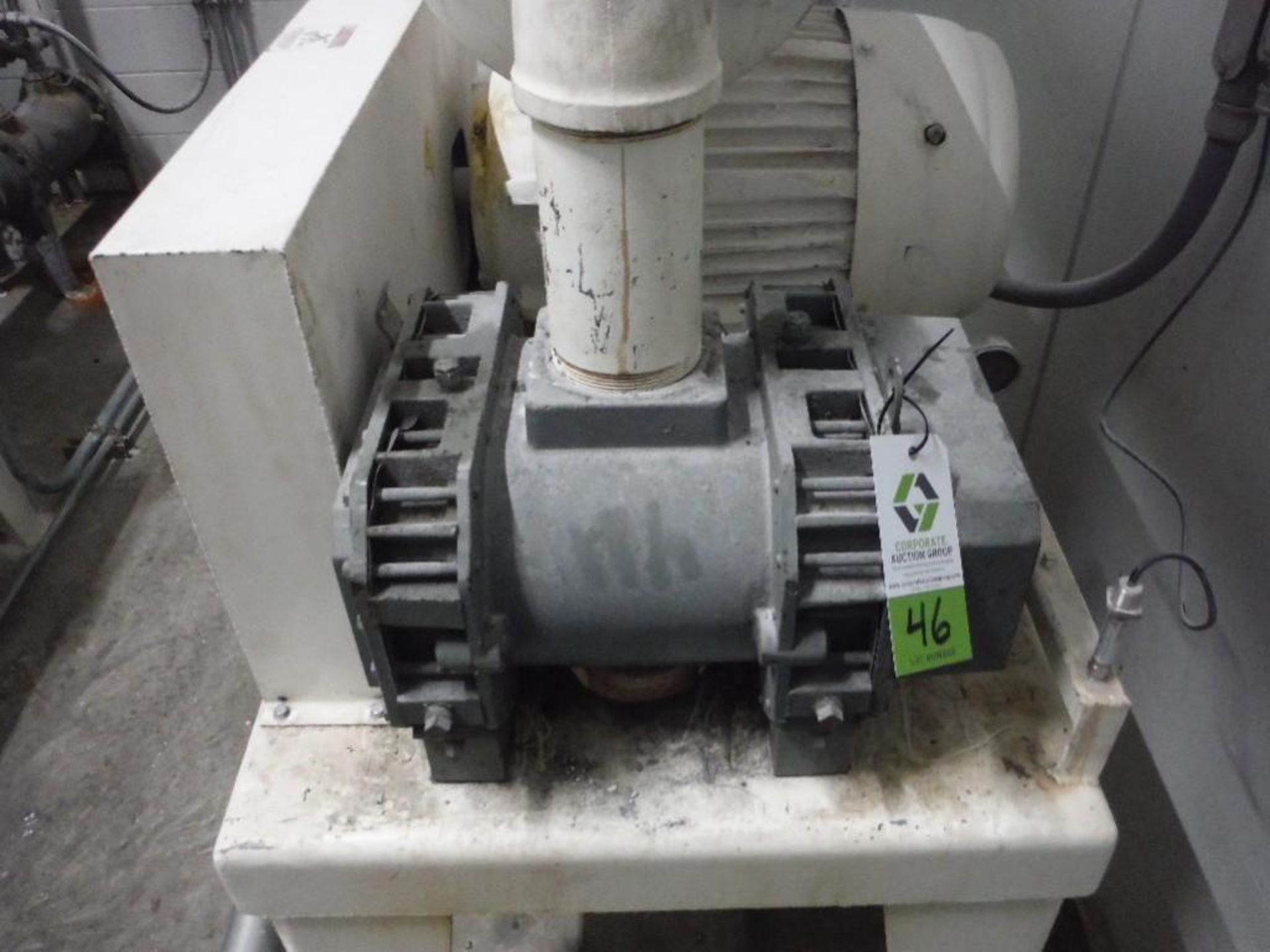 Shick rotary lobe blower, Model 96 G 91711, 50 hp - Rigging Fee: $300 - Image 2 of 7