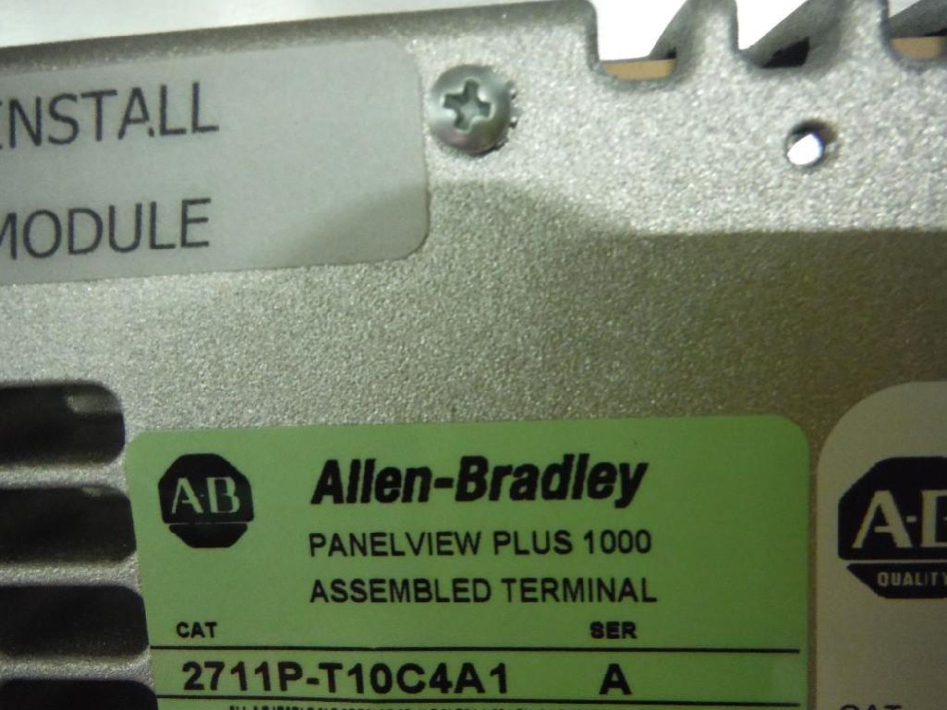 Mild steel control panel, Allen Bradley panelview plus 1000 - Rigging Fee: $100 - Image 5 of 5