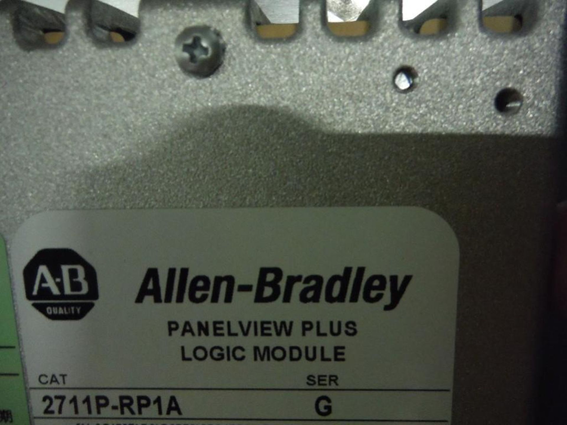 Mild steel control panel, Allen Bradley panelview plus 1000 - Rigging Fee: $100 - Image 4 of 5