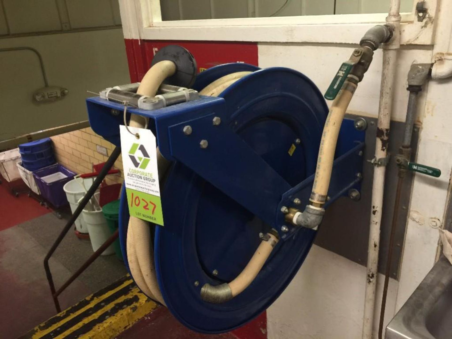 Water hose reel and hose (EACH) - Rigging Fee: $100 - Image 2 of 9