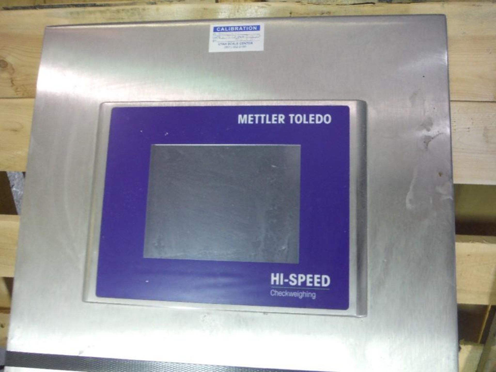 Mettler Toledo high speed check weigher, 8 in. wide belt, **(Located in: Marshall, MN)** Rigging Fee
