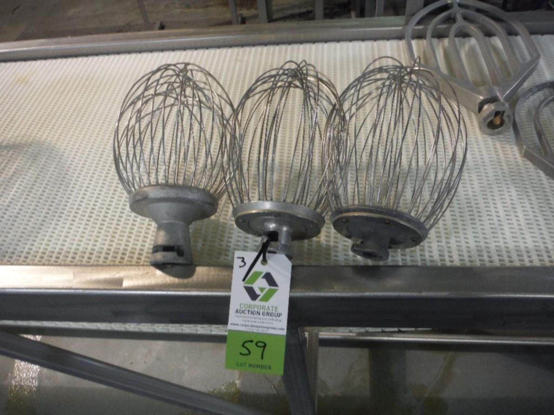 (3) whisks (lot), **(Located in: Marshall, MN)** Rigging Fee: $25