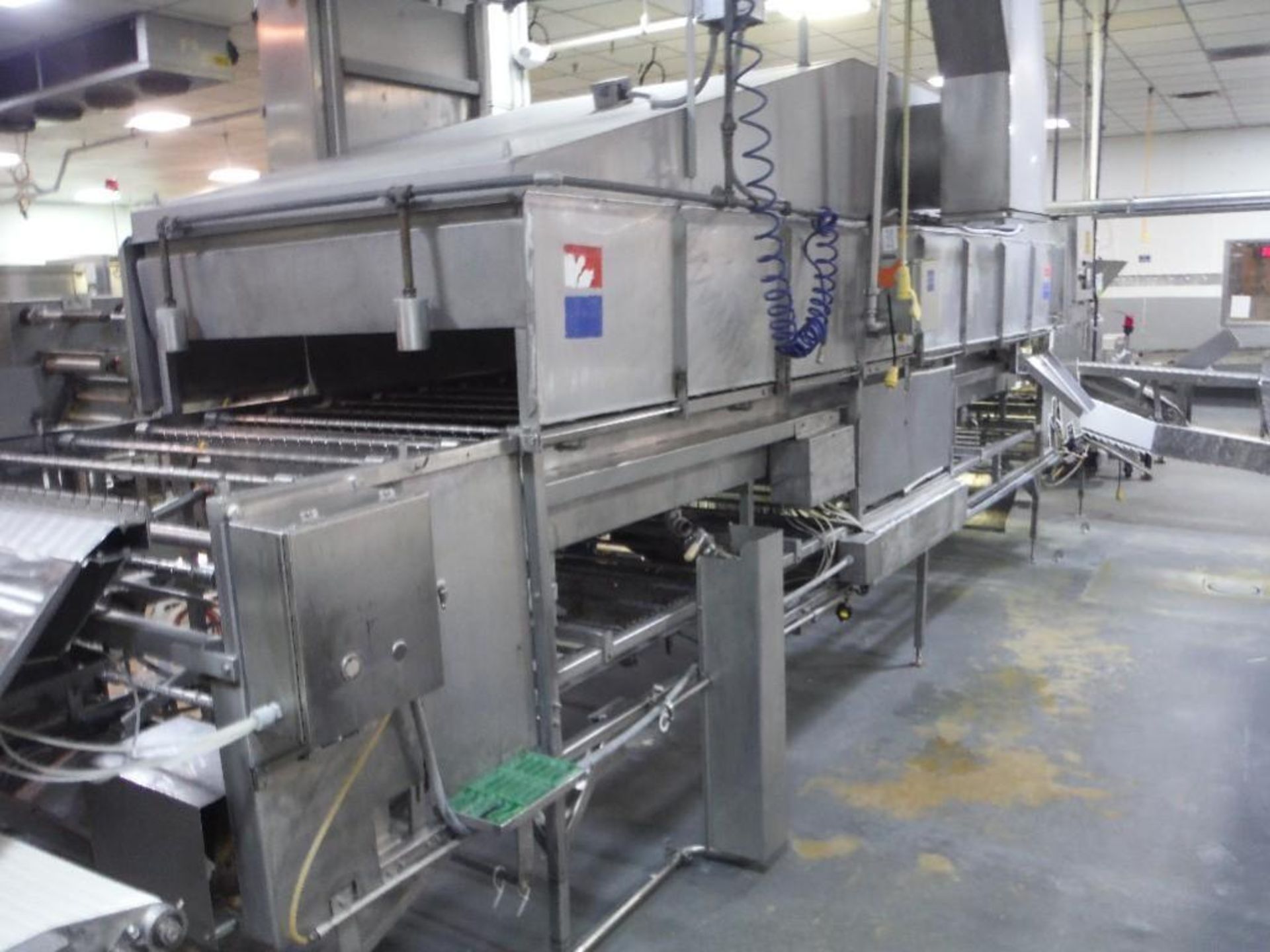 Automated Food Systems electric corndog fryer, Model 200, stick inserter, fryer 192 in. long x 42 in - Image 19 of 22